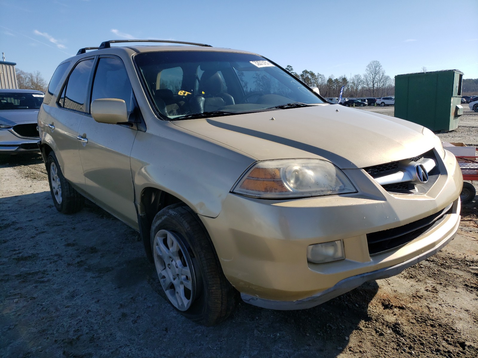 ACURA MDX TOURIN 2005 2hnyd18895h522260