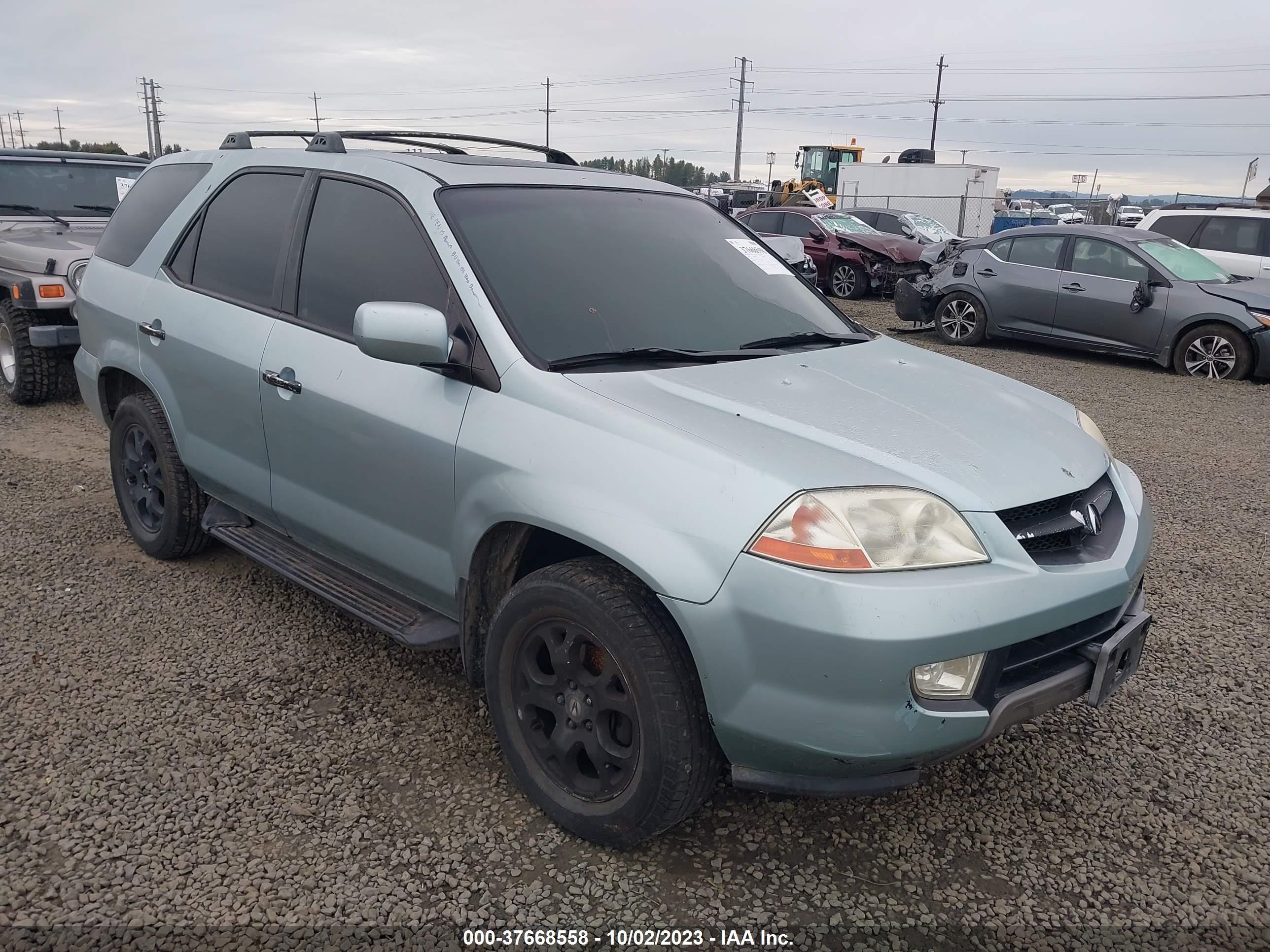 ACURA MDX 2002 2hnyd188x2h541430