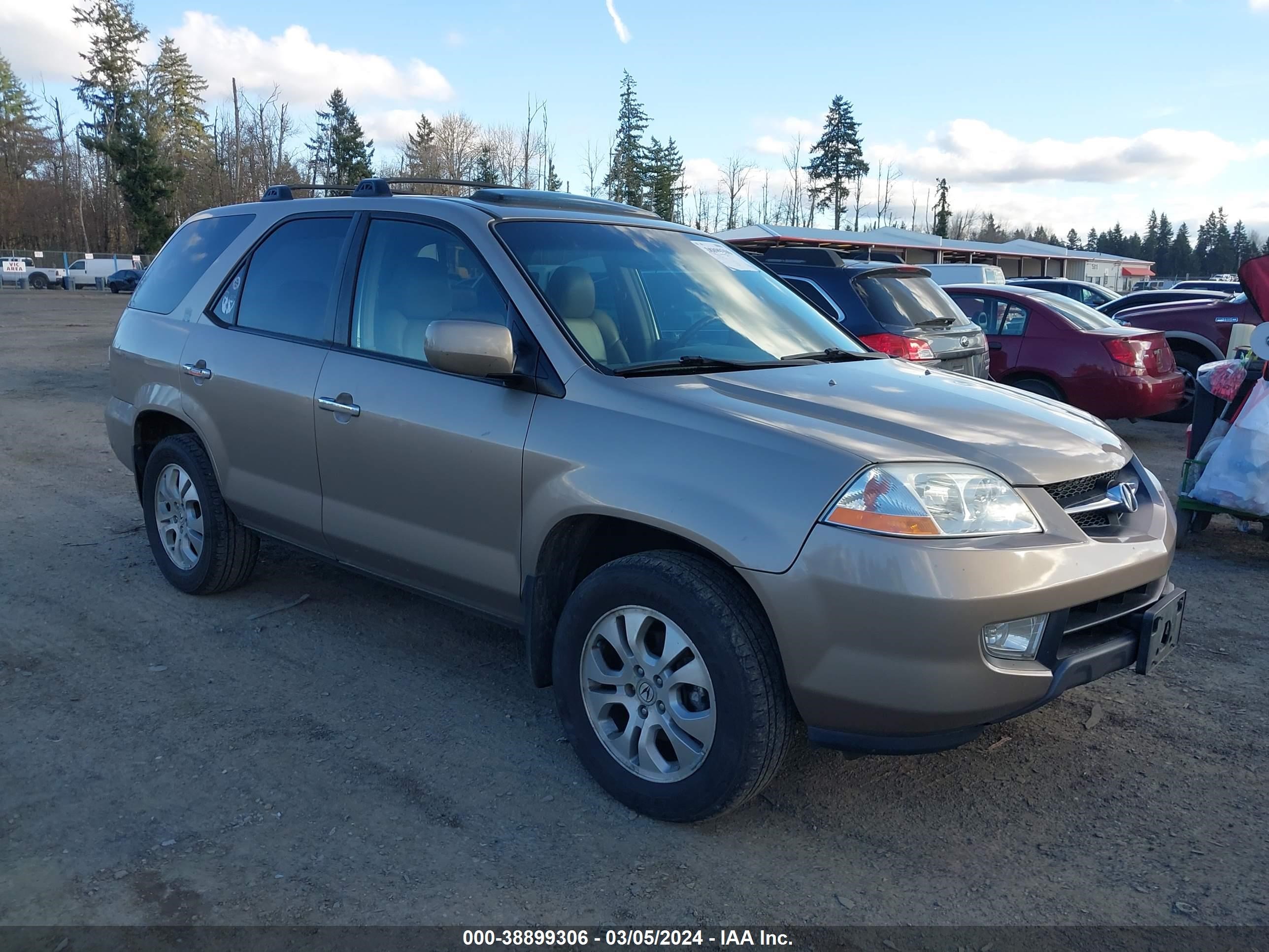 ACURA MDX 2003 2hnyd188x3h516609