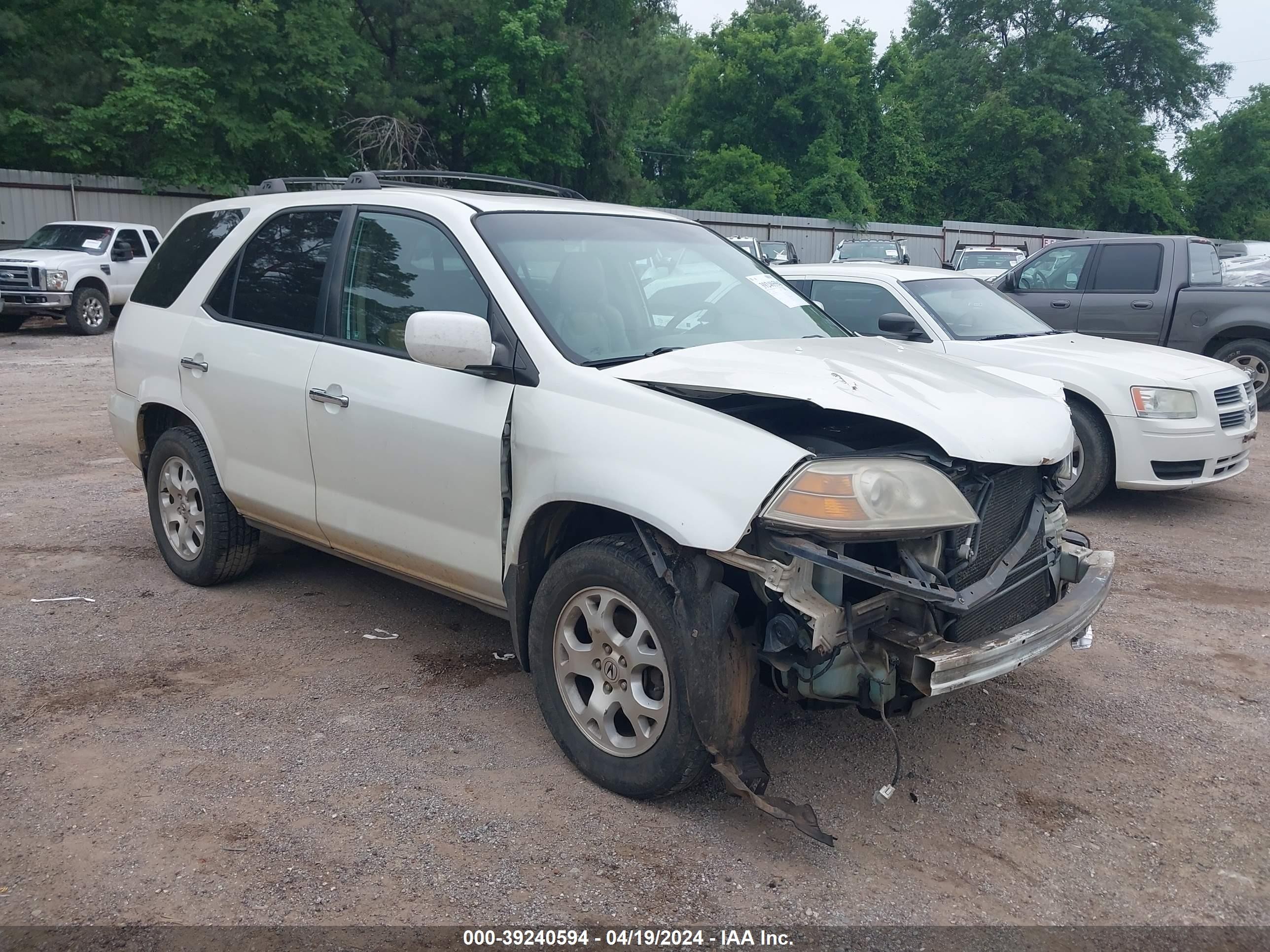 ACURA MDX 2004 2hnyd18904h553064