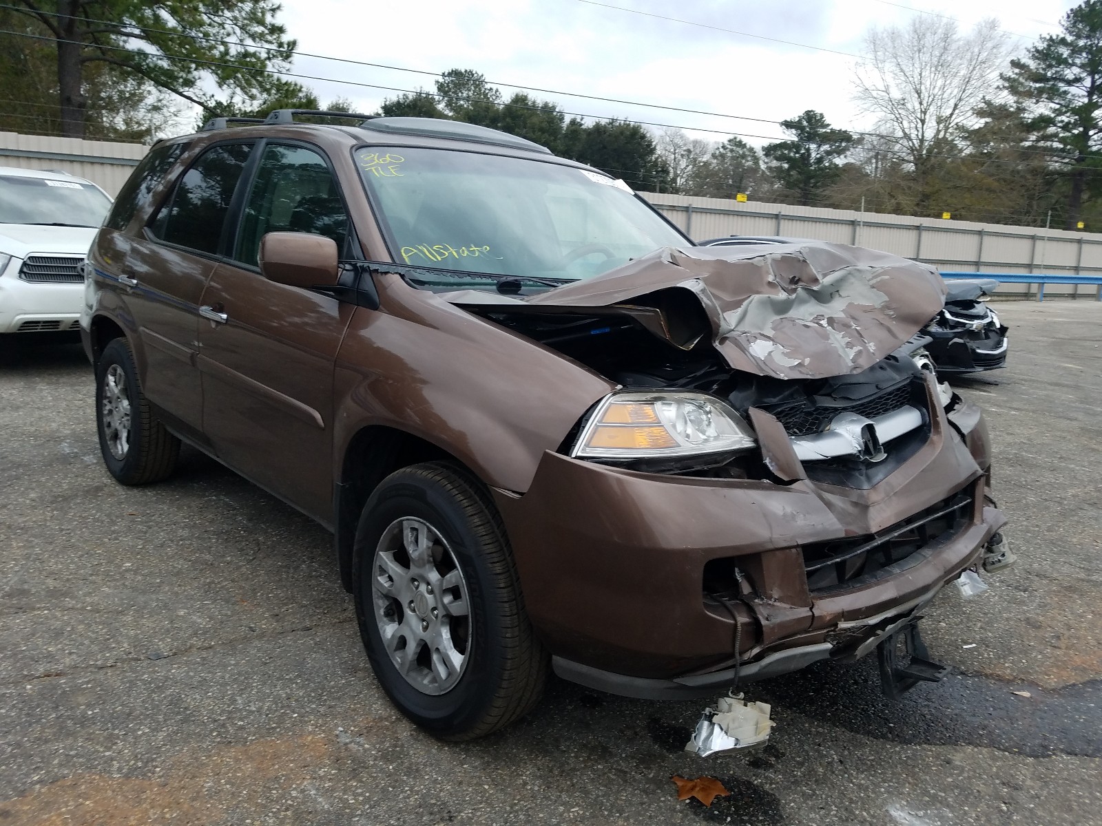 ACURA MDX TOURIN 2004 2hnyd18934h500259