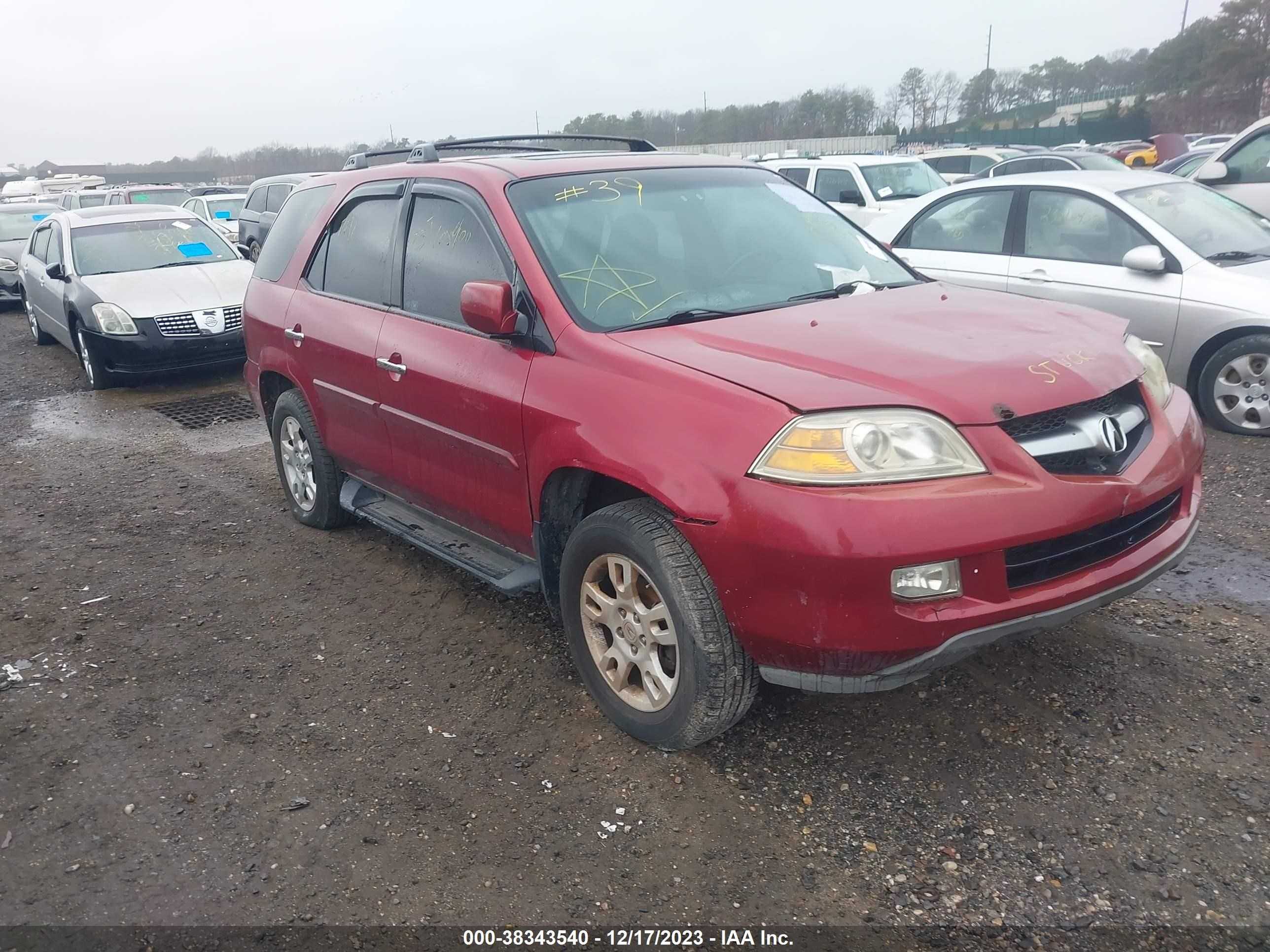 ACURA MDX 2006 2hnyd18936h505870