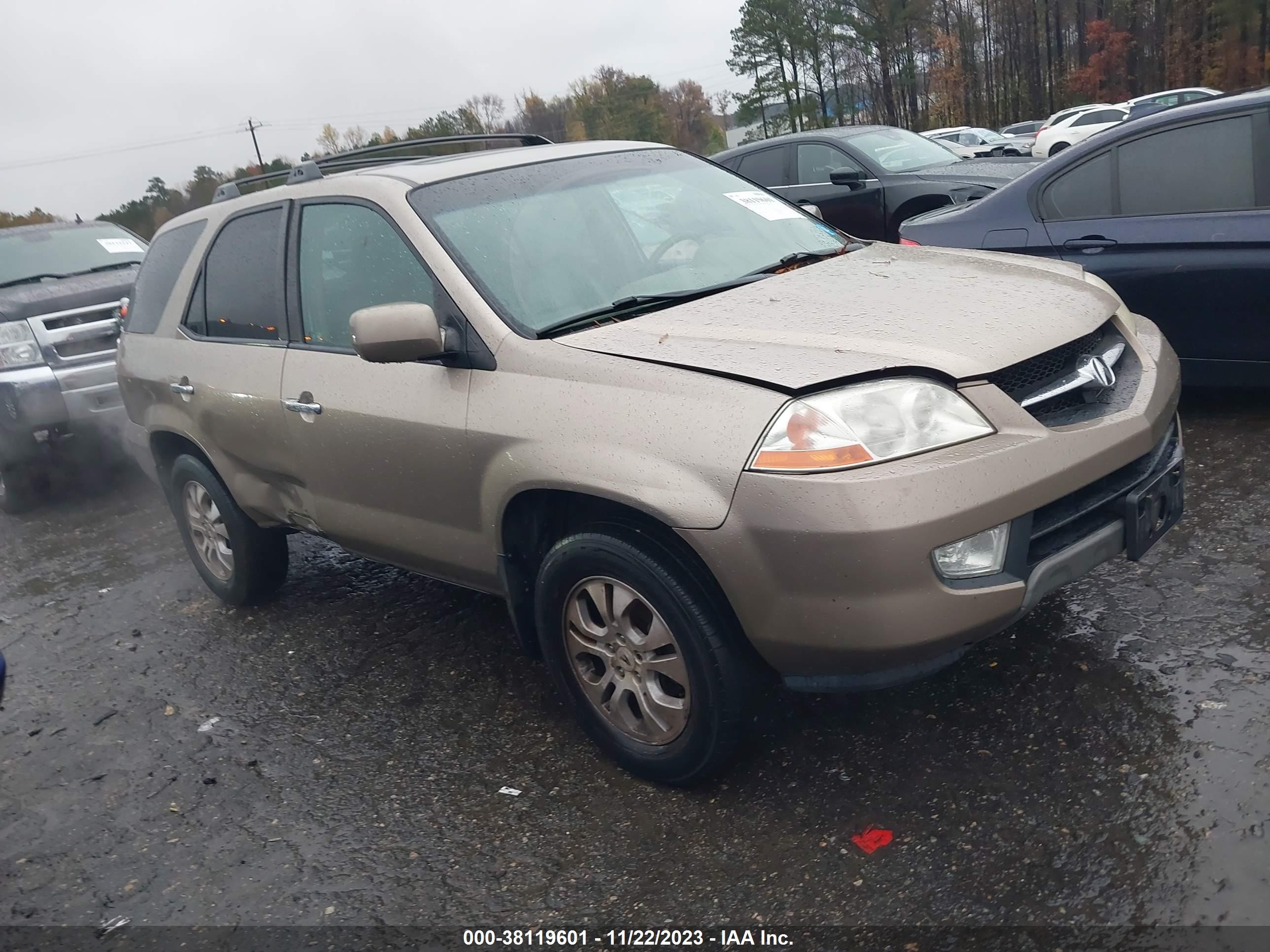 ACURA MDX 2003 2hnyd18953h543466