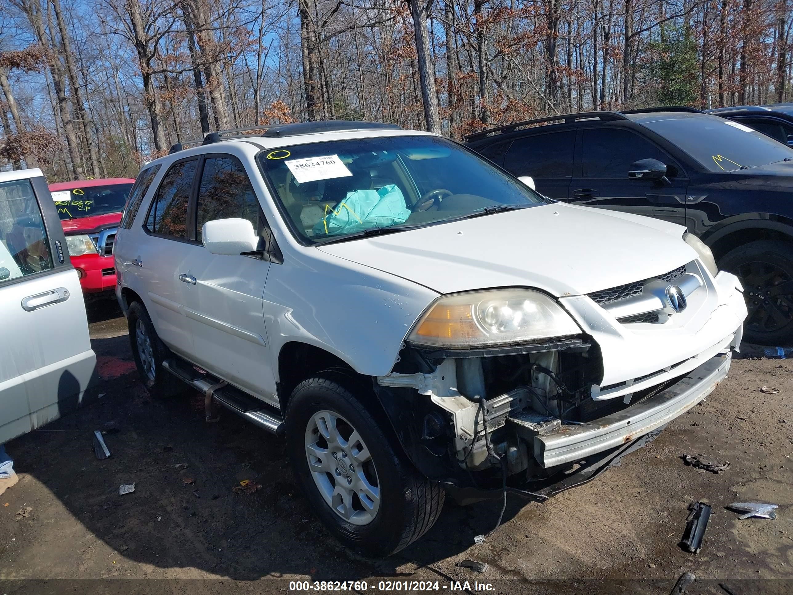 ACURA MDX 2005 2hnyd18955h552042