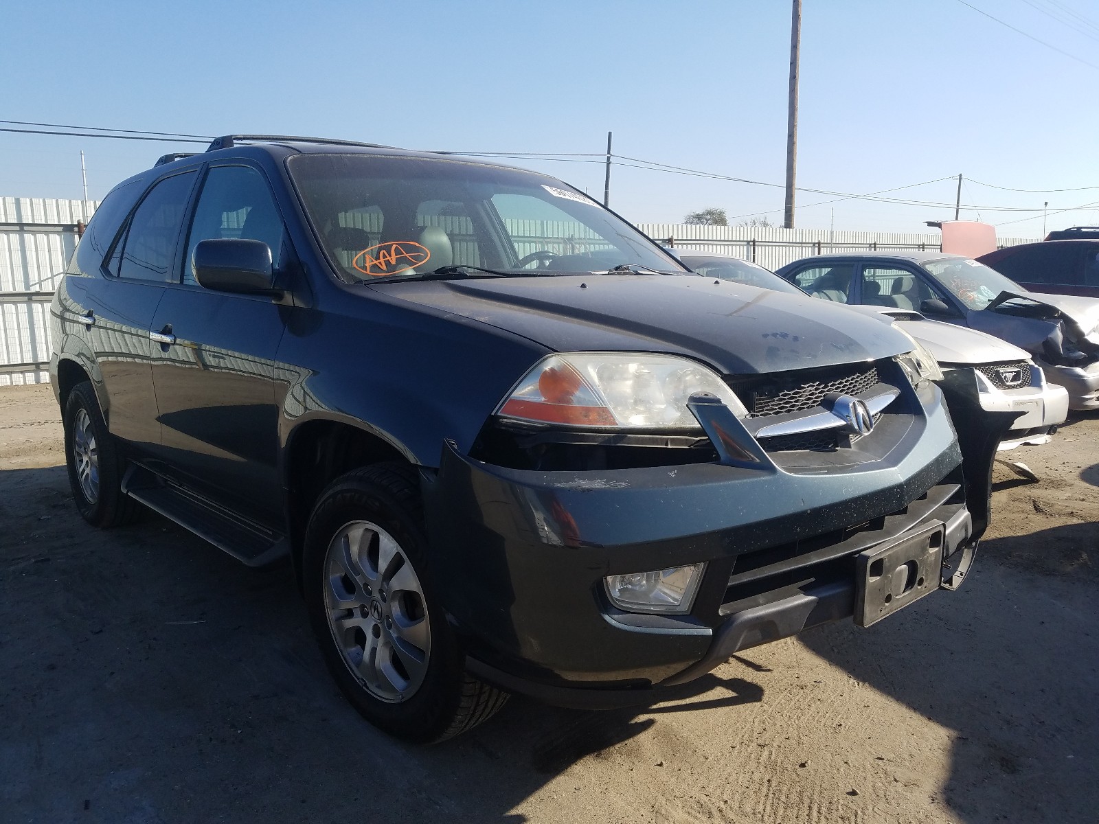 ACURA MDX TOURIN 2003 2hnyd18963h525574