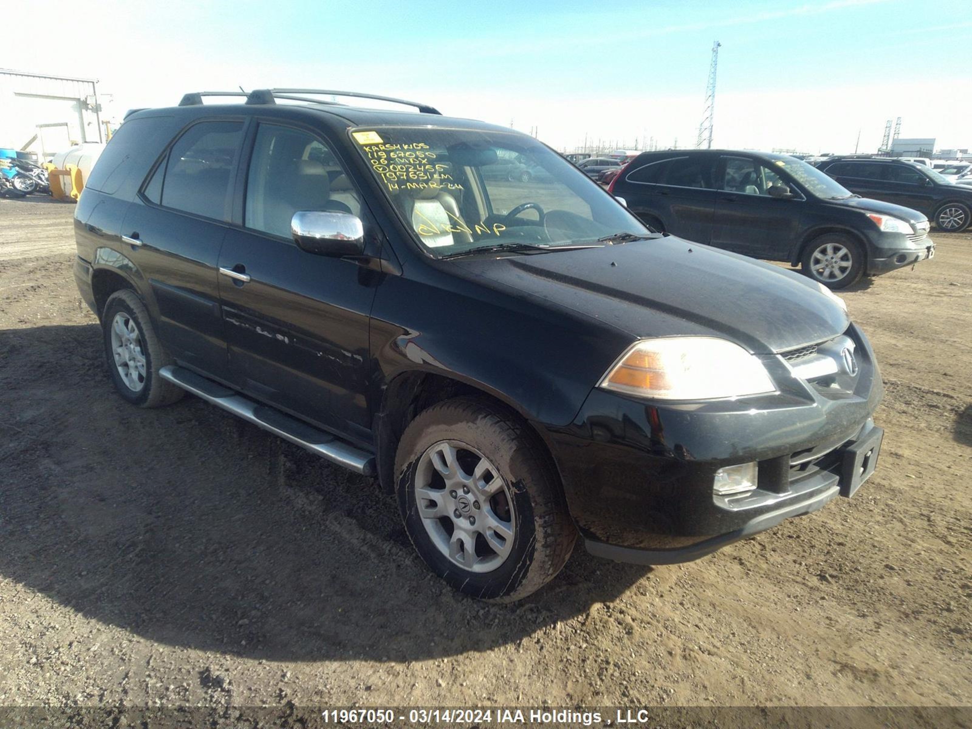 ACURA MDX 2006 2hnyd18976h002455