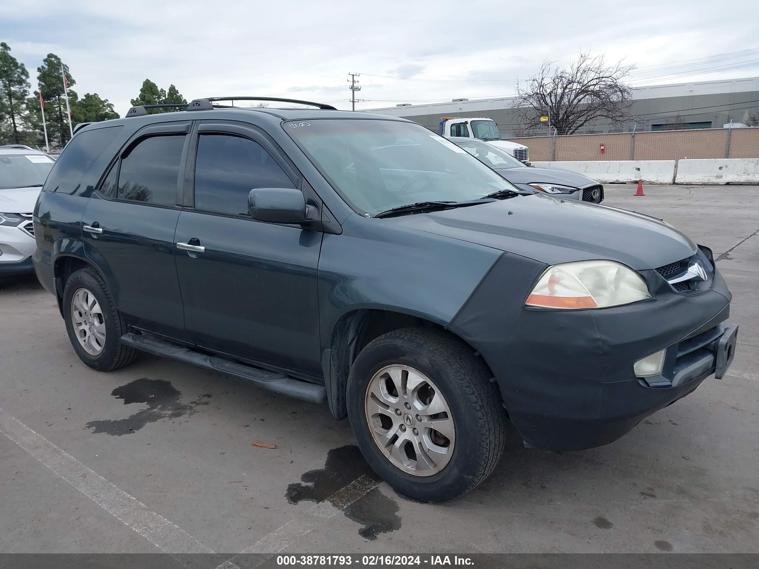 ACURA MDX 2003 2hnyd18993h510258