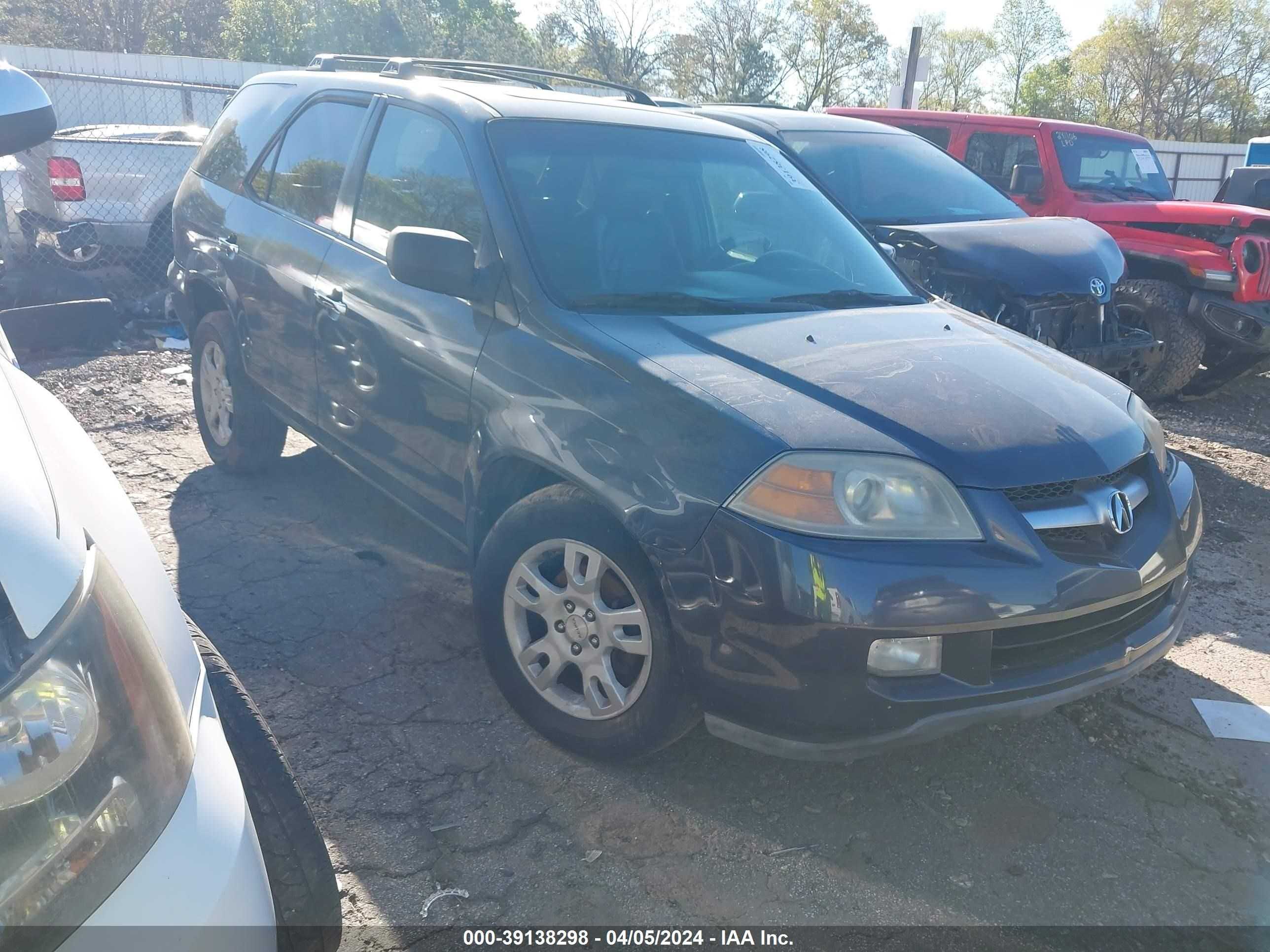 ACURA MDX 2006 2hnyd18996h509633