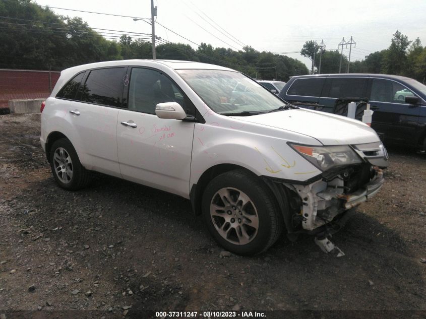 ACURA MDX 2008 2hnyd28208h519656