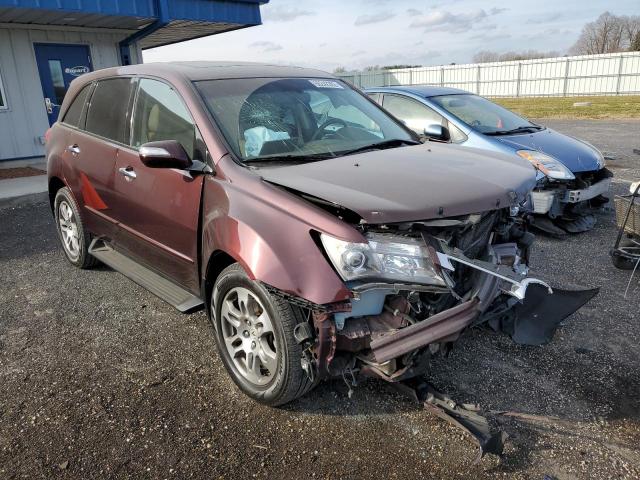 ACURA MDX 2008 2hnyd28208h545416