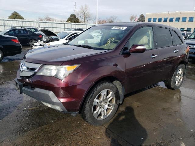 ACURA MDX 2008 2hnyd28218h553296