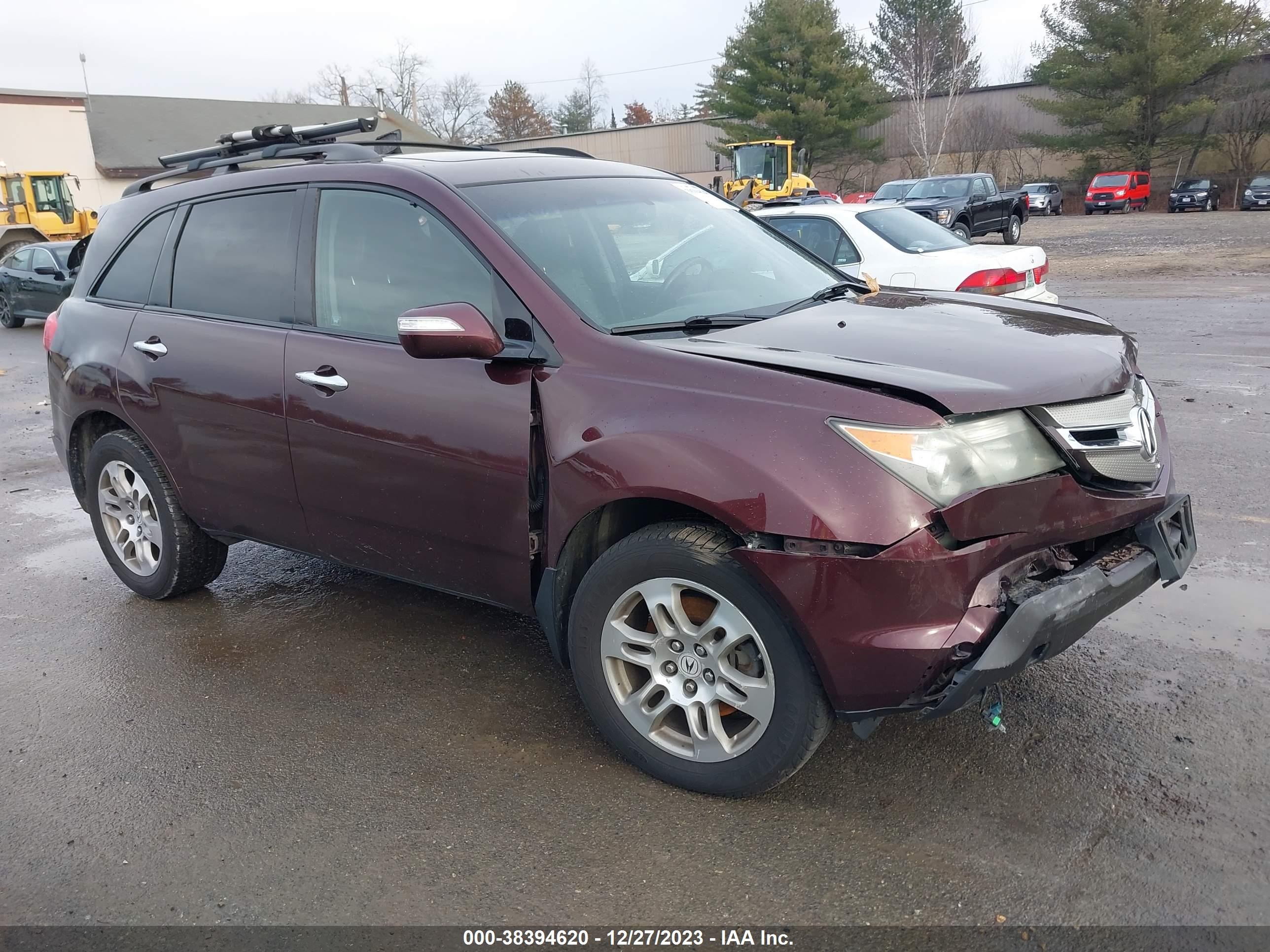 ACURA MDX 2009 2hnyd28219h518744