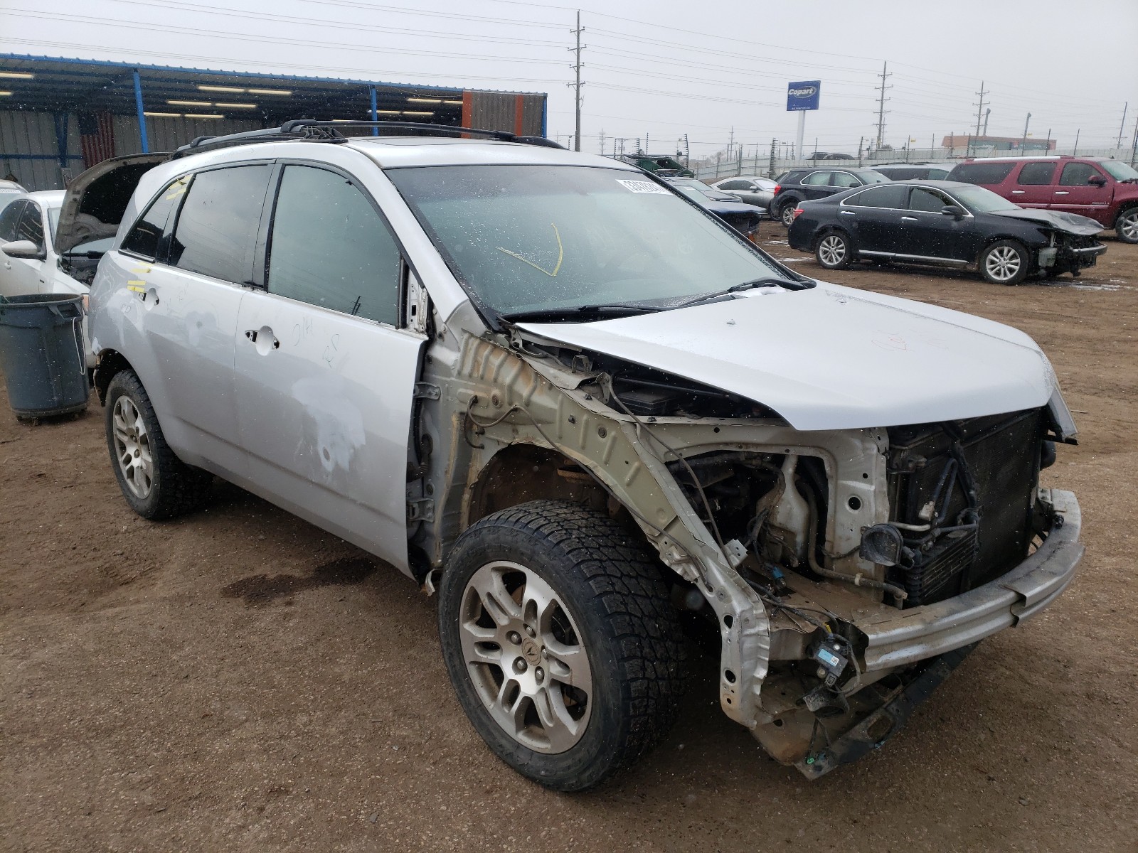 ACURA MDX 2008 2hnyd28228h507427