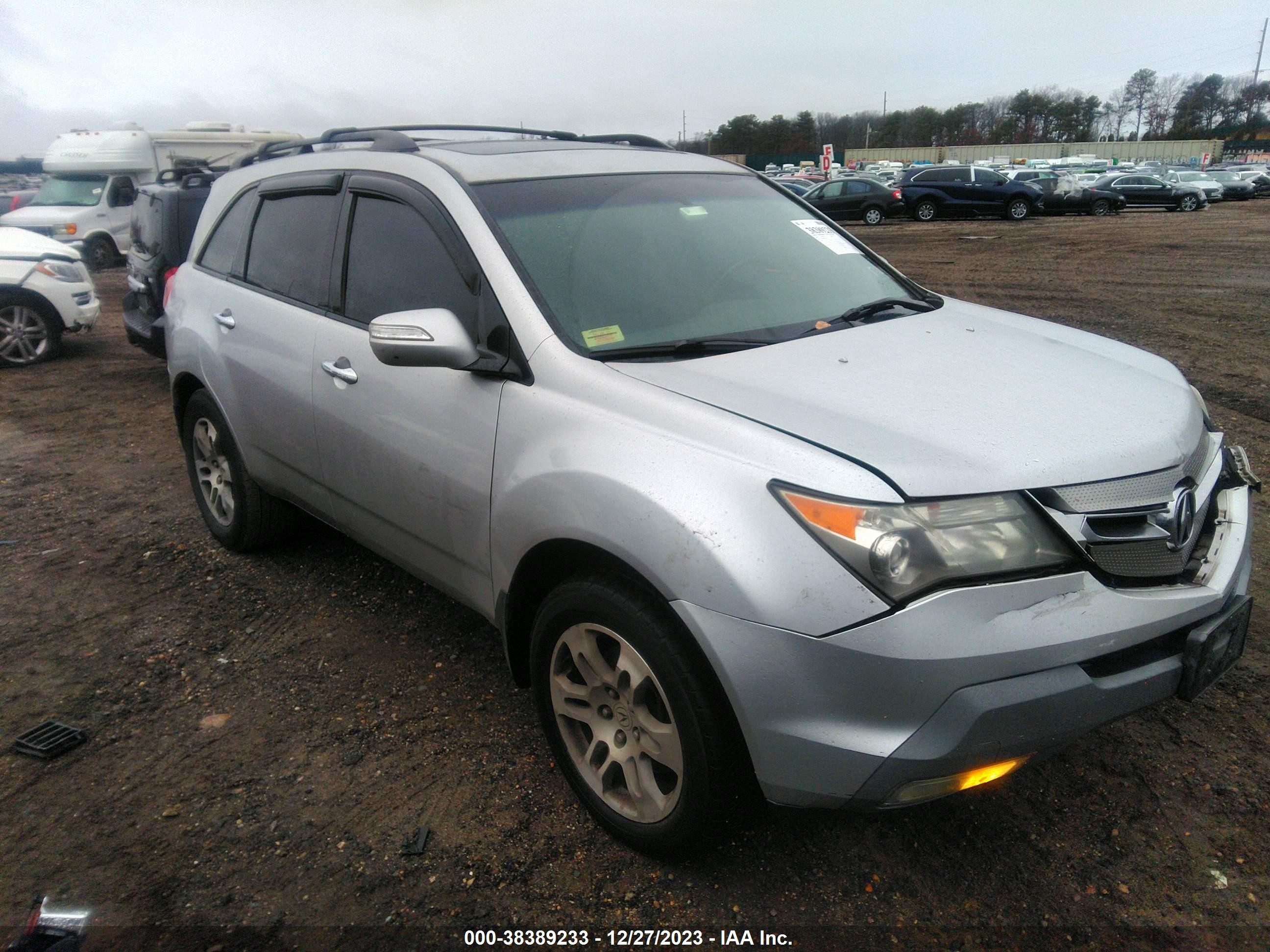 ACURA MDX 2008 2hnyd28228h527984