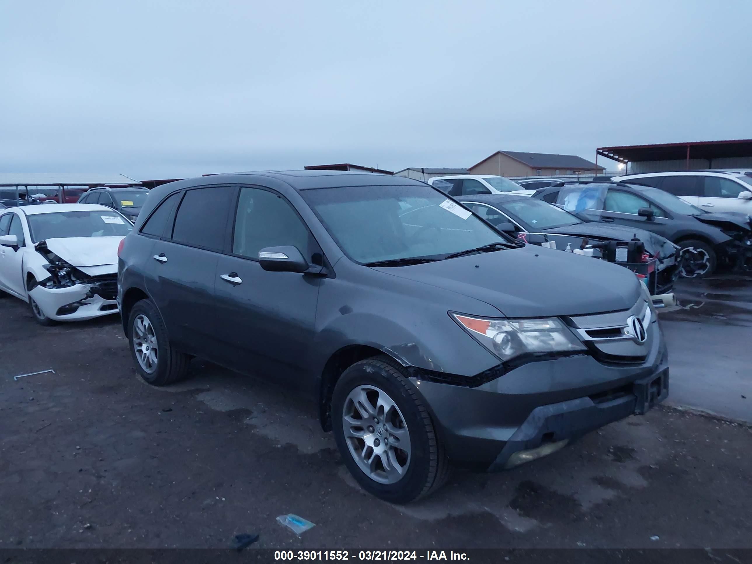 ACURA MDX 2008 2hnyd28228h531081