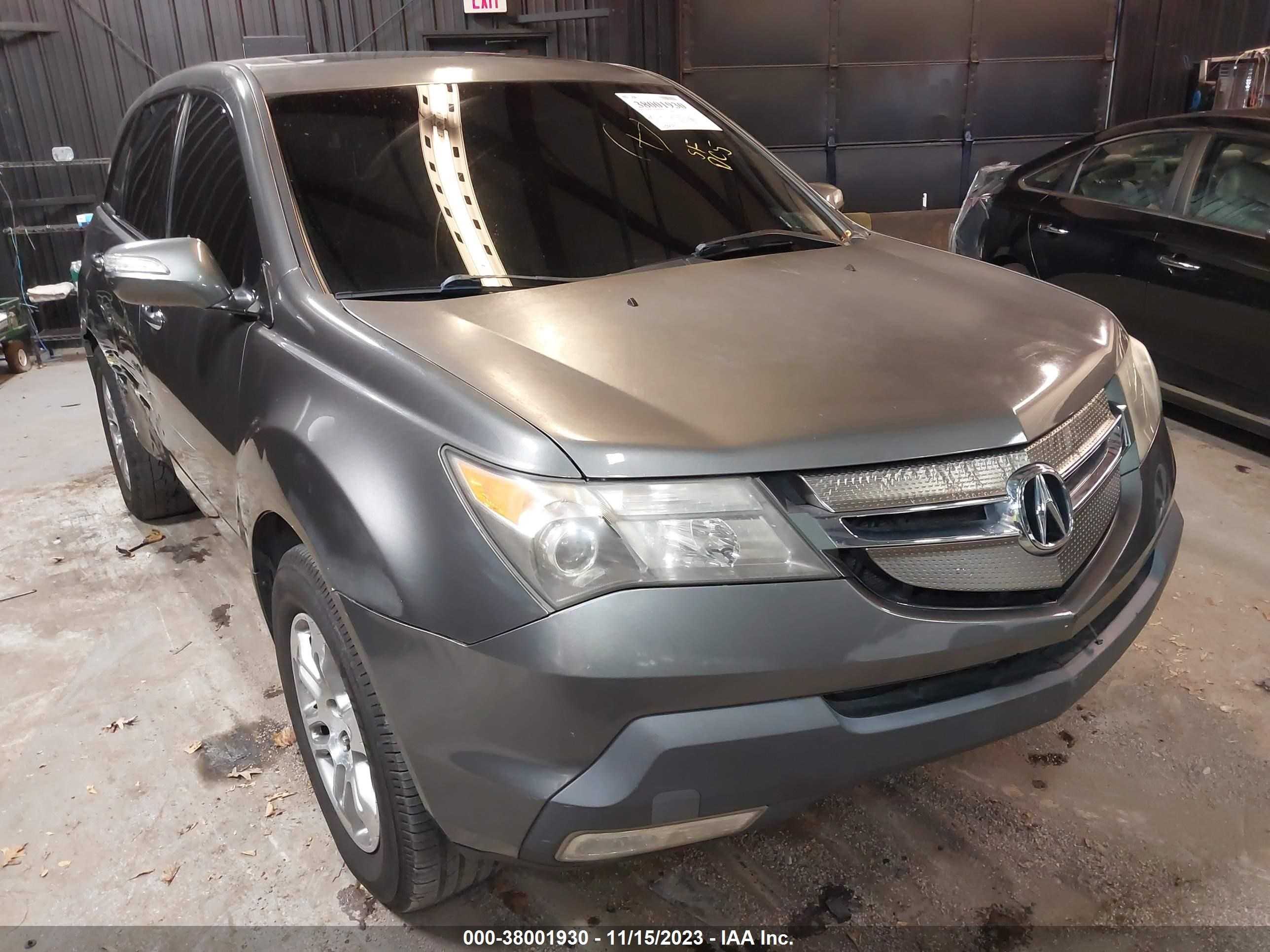 ACURA MDX 2007 2hnyd28237h502042