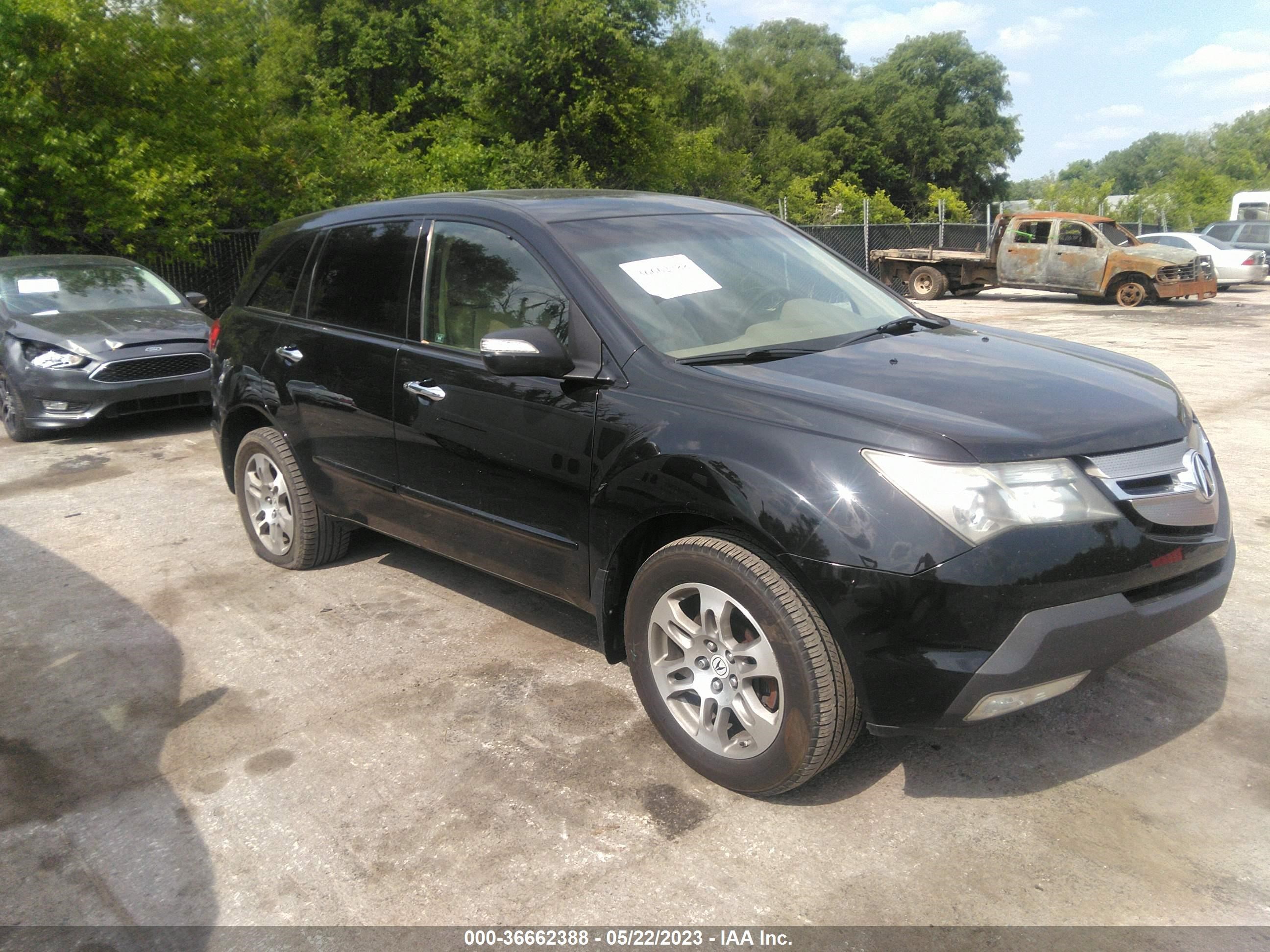 ACURA MDX 2007 2hnyd28237h512523