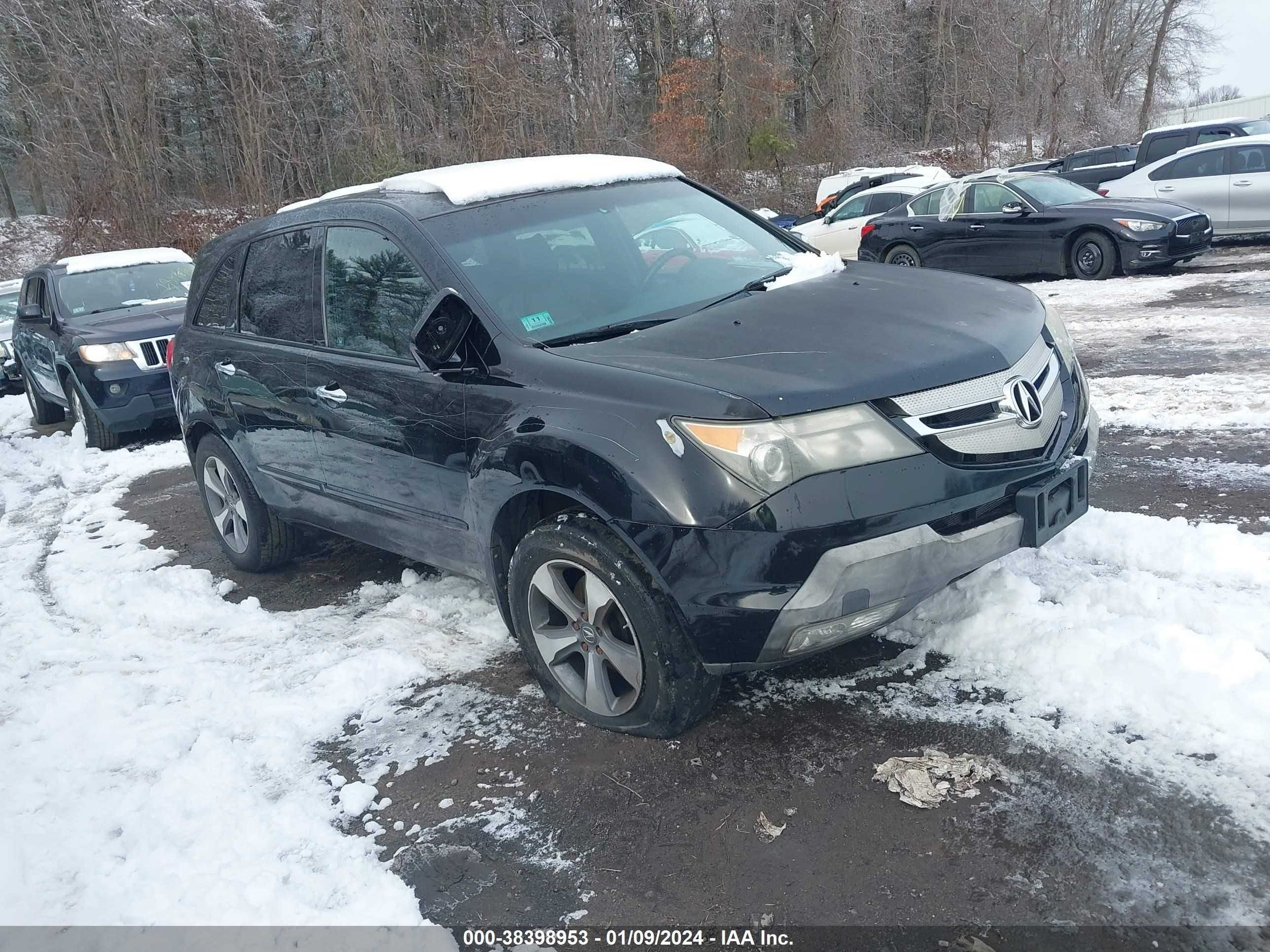 ACURA MDX 2007 2hnyd28237h520945