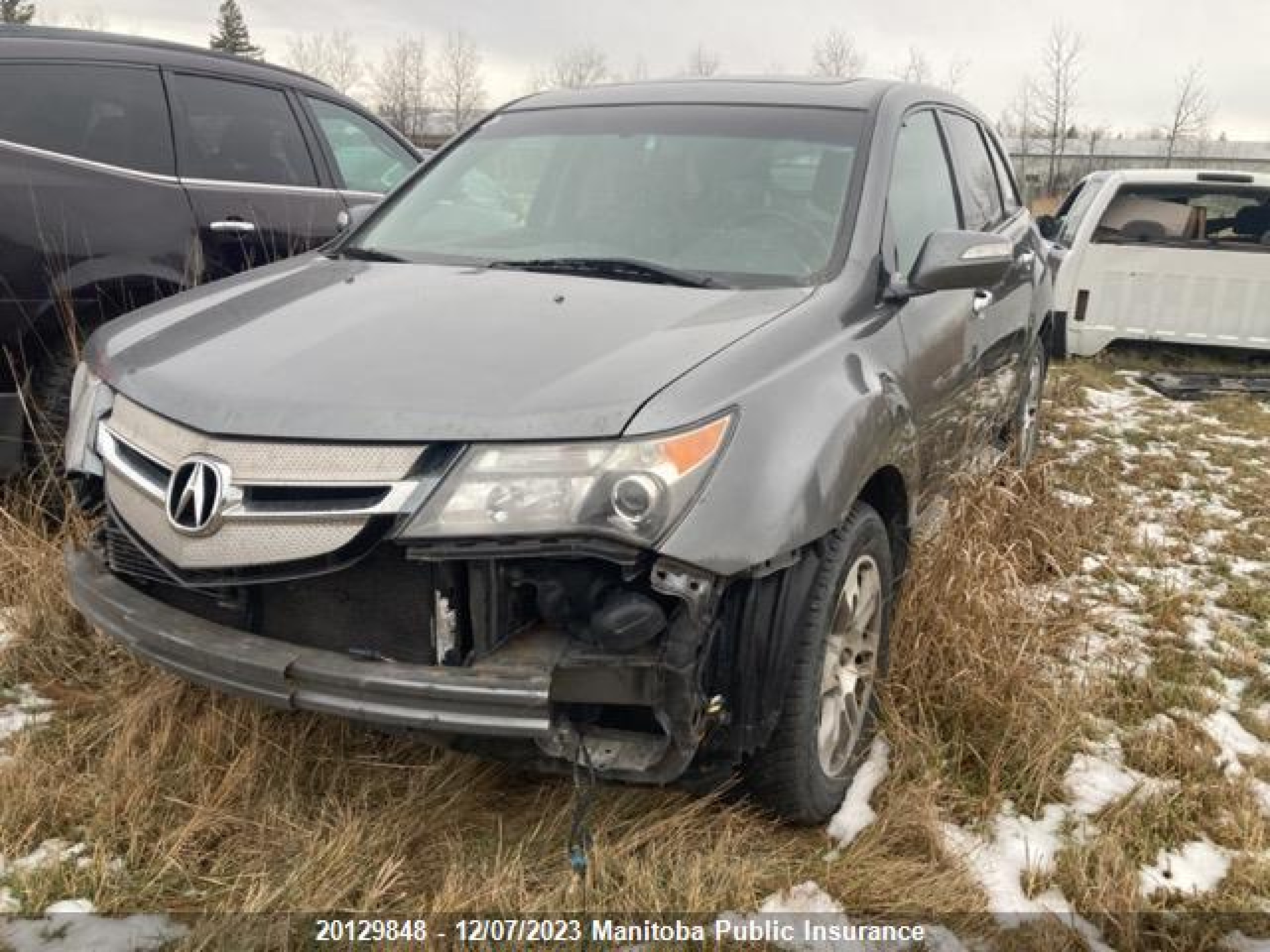 ACURA MDX 2008 2hnyd28238h004473