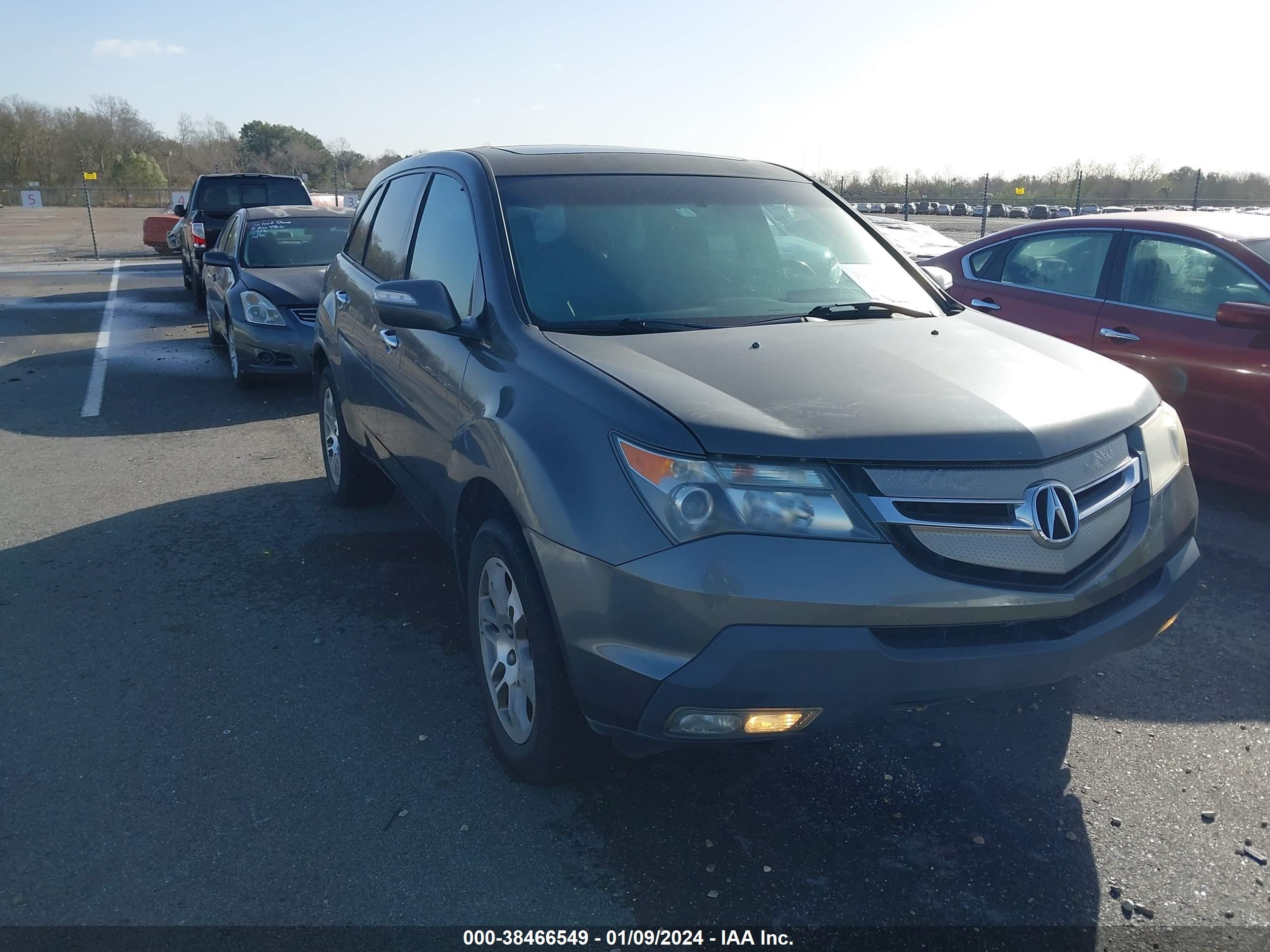 ACURA MDX 2007 2hnyd28247h527953