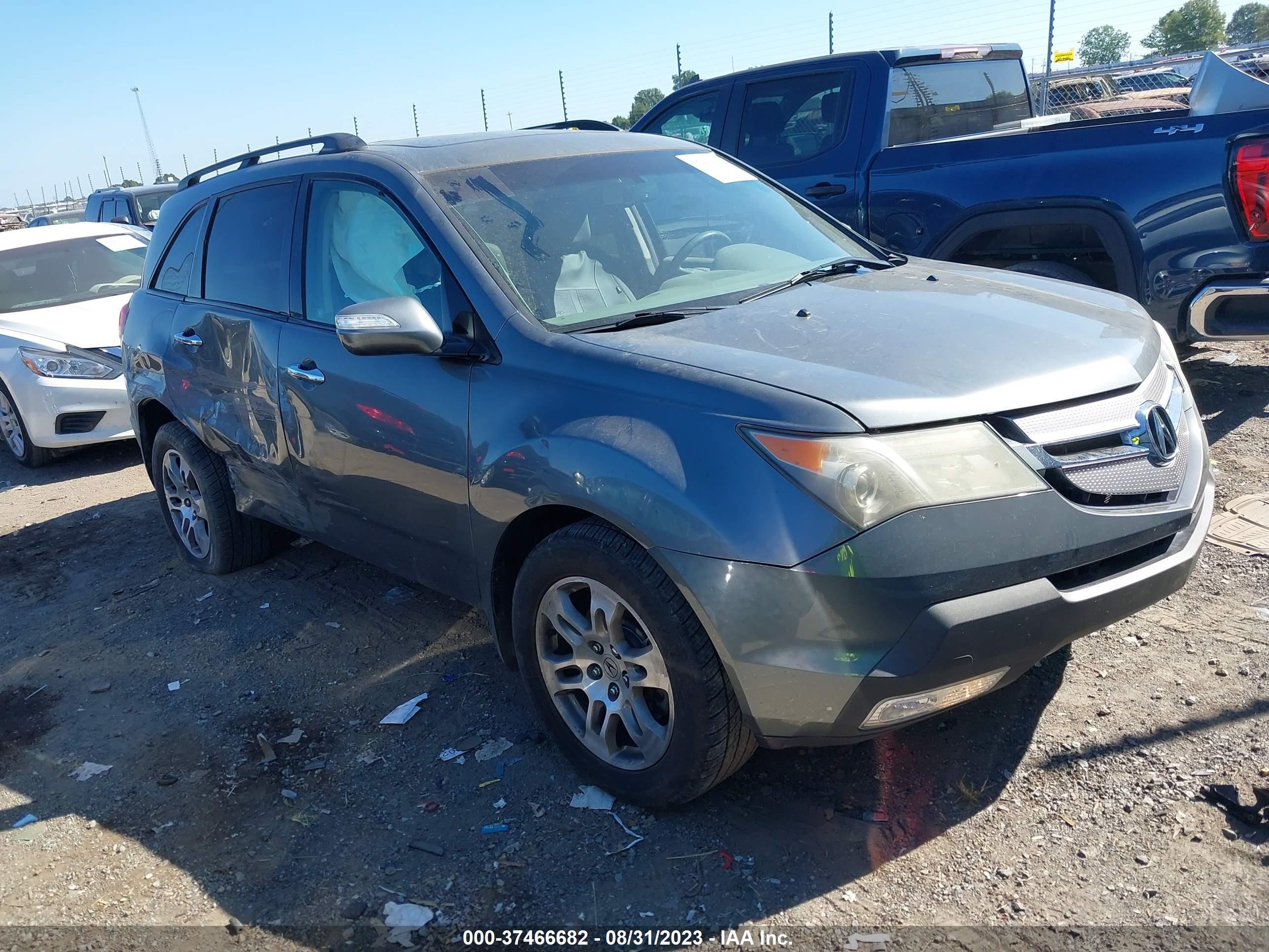 ACURA MDX 2008 2hnyd28248h543622