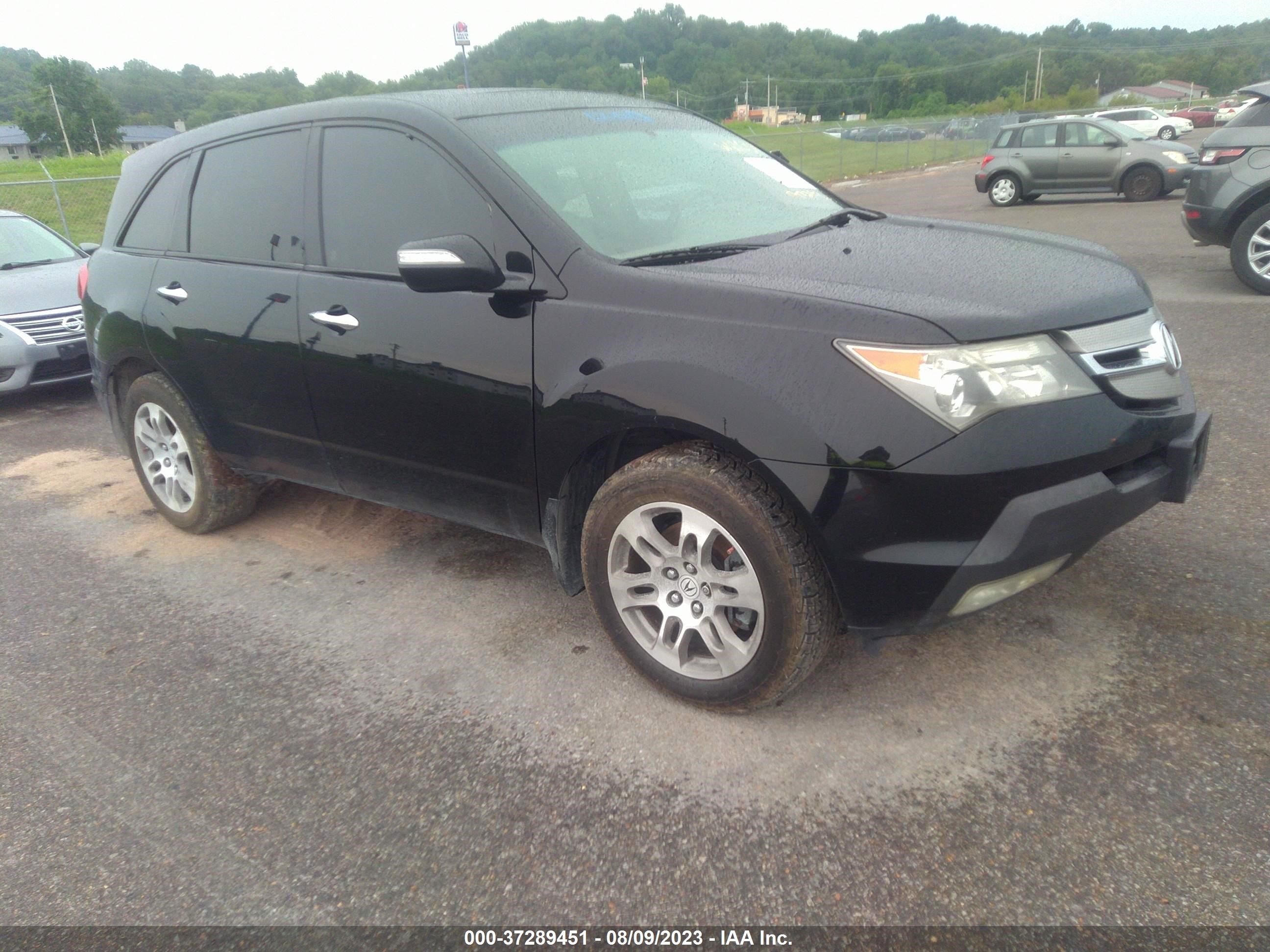 ACURA MDX 2008 2hnyd28258h536890