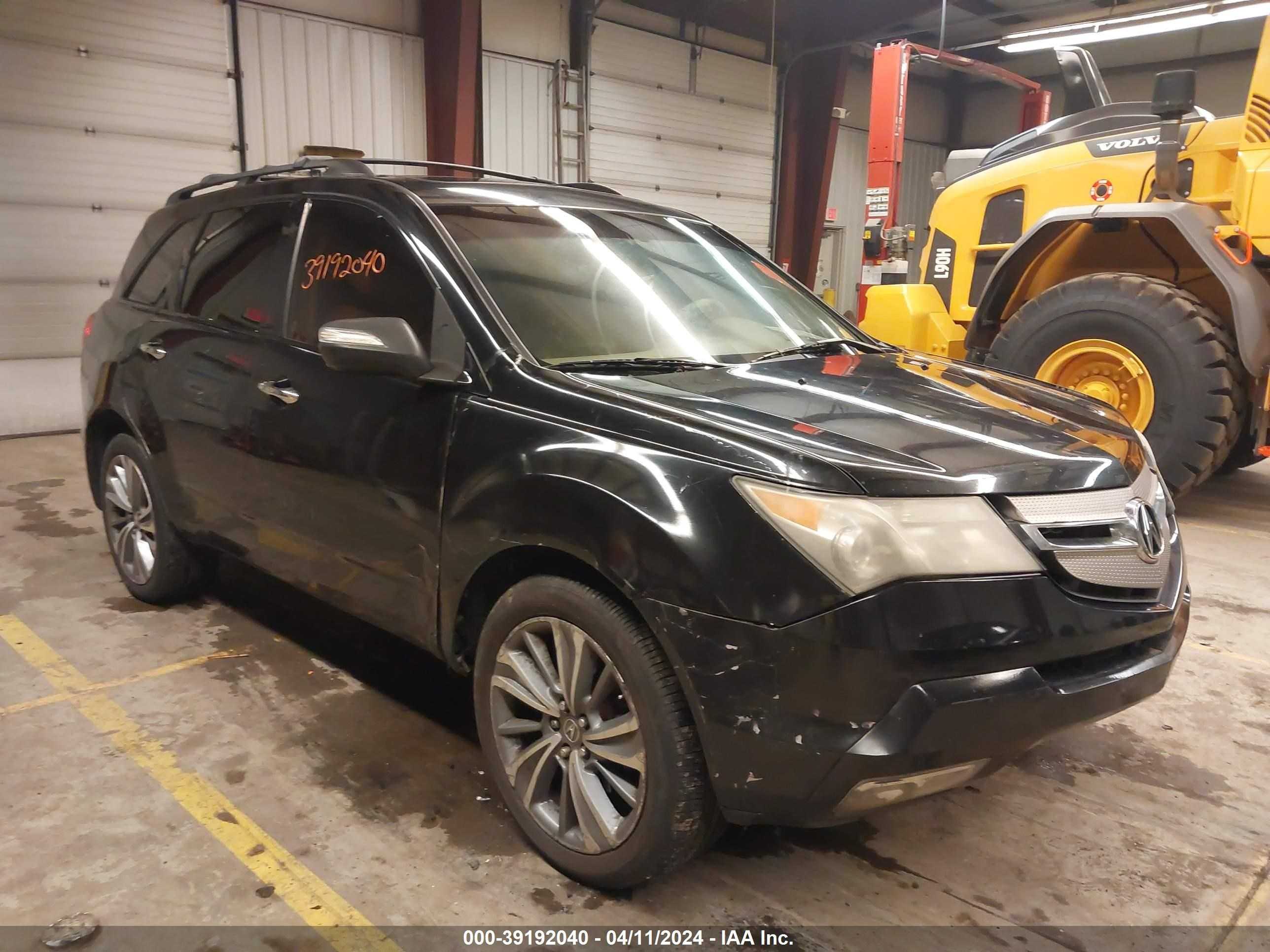 ACURA MDX 2008 2hnyd28258h553804