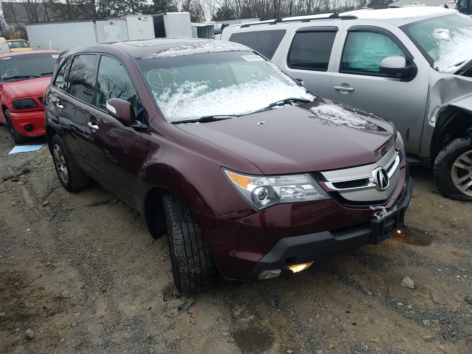 ACURA MDX 2008 2hnyd28268h523789