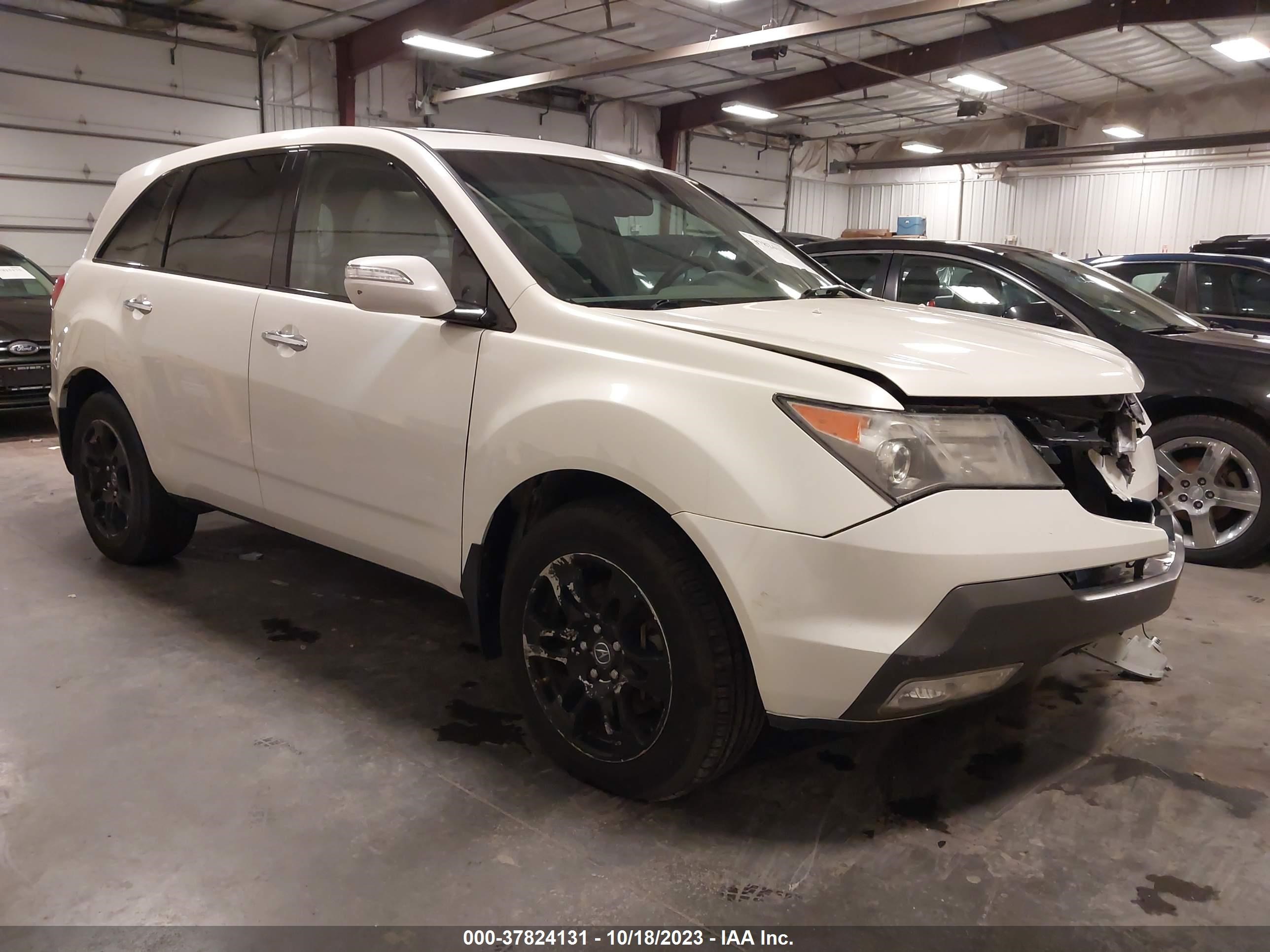 ACURA MDX 2008 2hnyd28268h542357