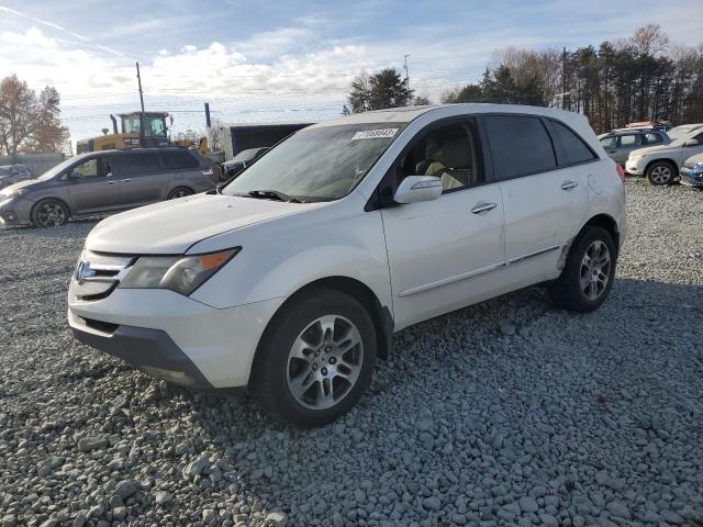 ACURA MDX 2008 2hnyd28268h547302