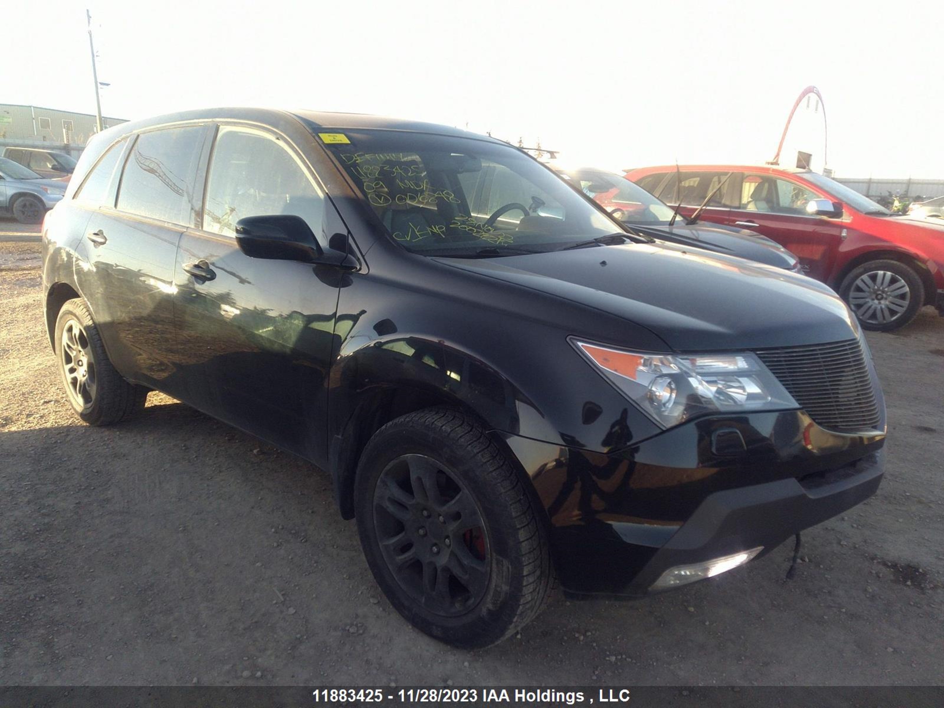 ACURA MDX 2009 2hnyd28269h006848