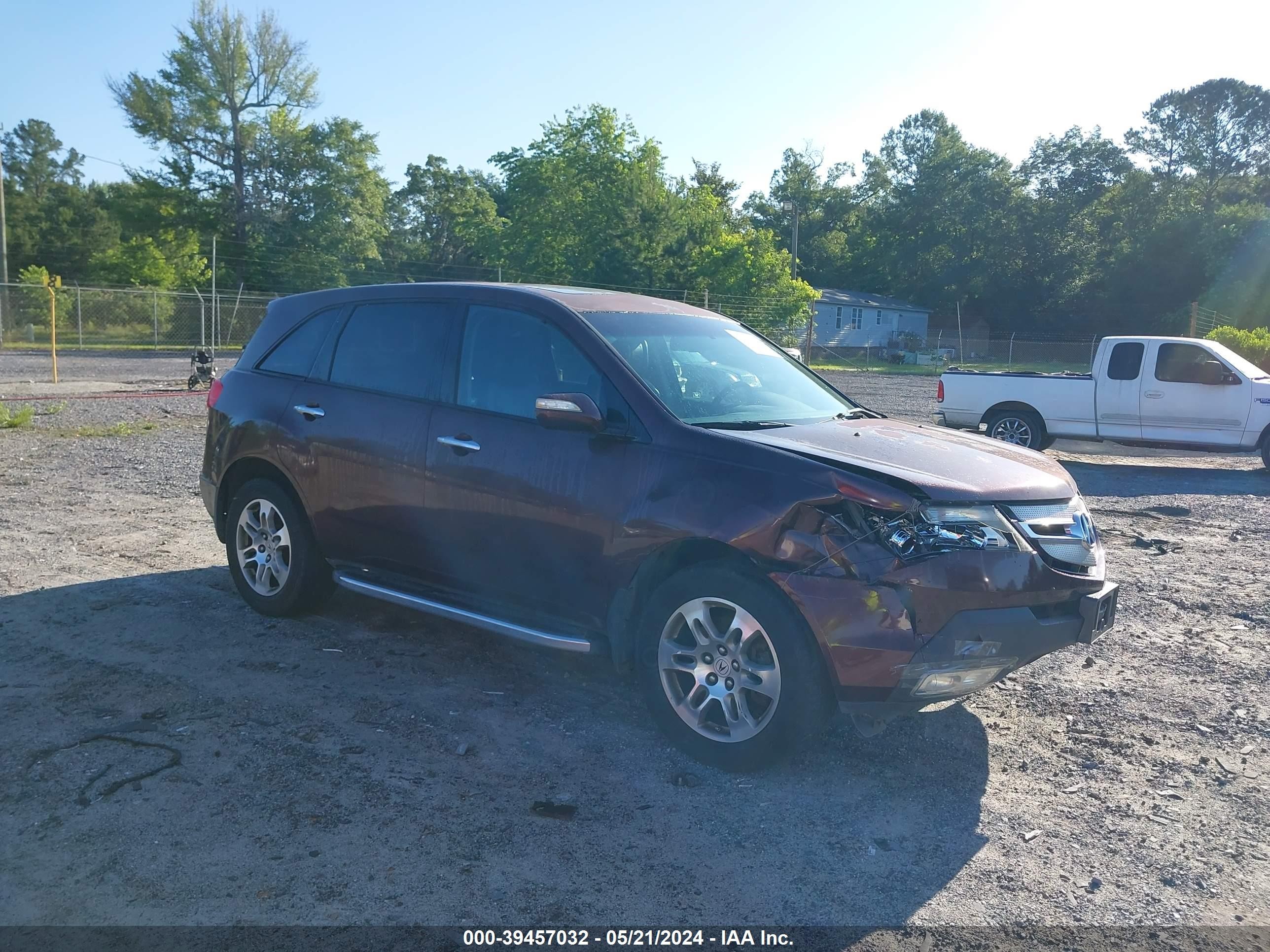 ACURA MDX 2009 2hnyd28269h518741