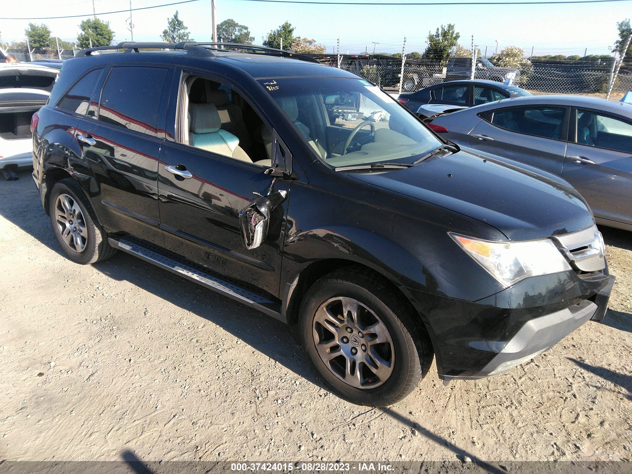 ACURA MDX 2009 2hnyd28269h523776