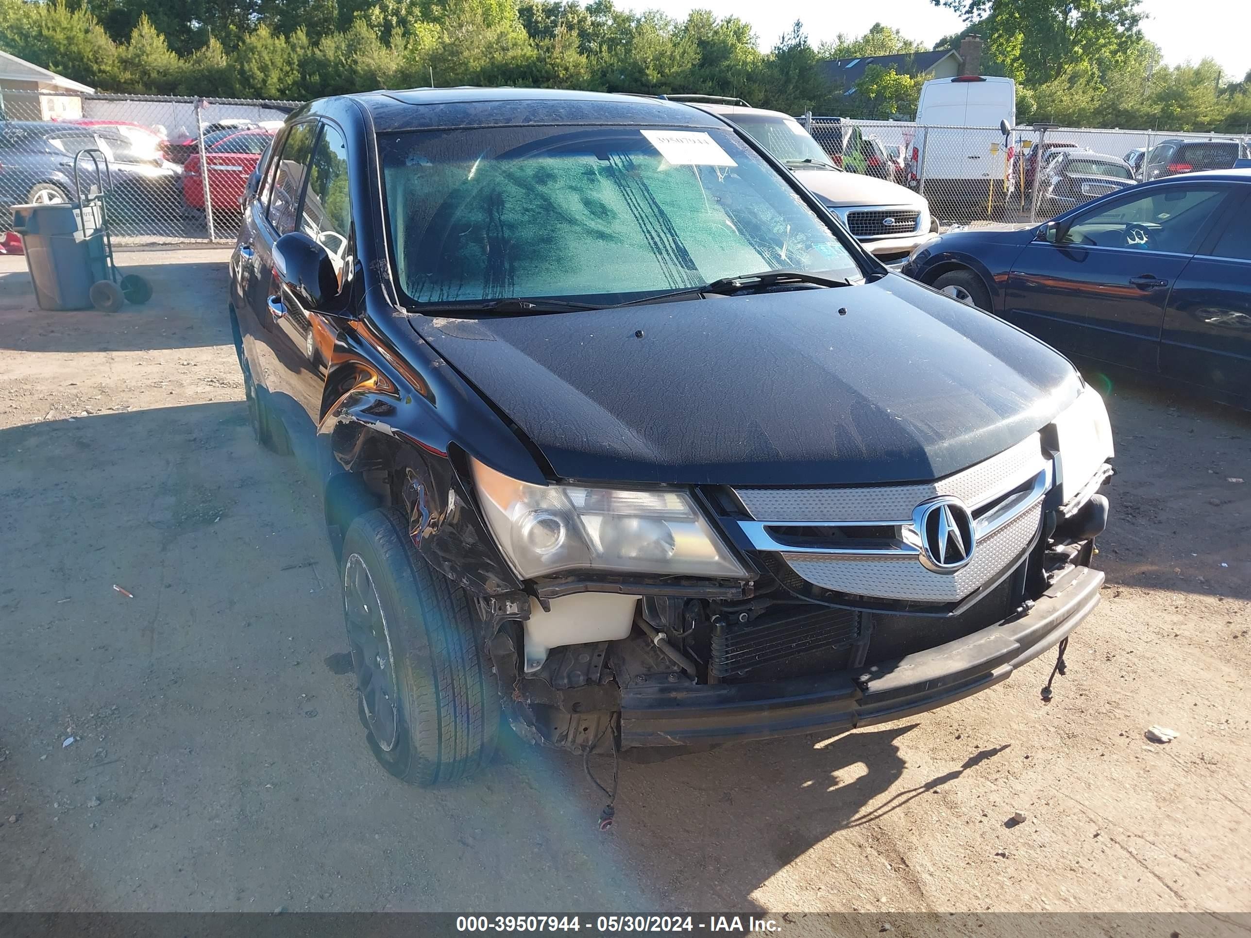 ACURA MDX 2009 2hnyd28269h531909