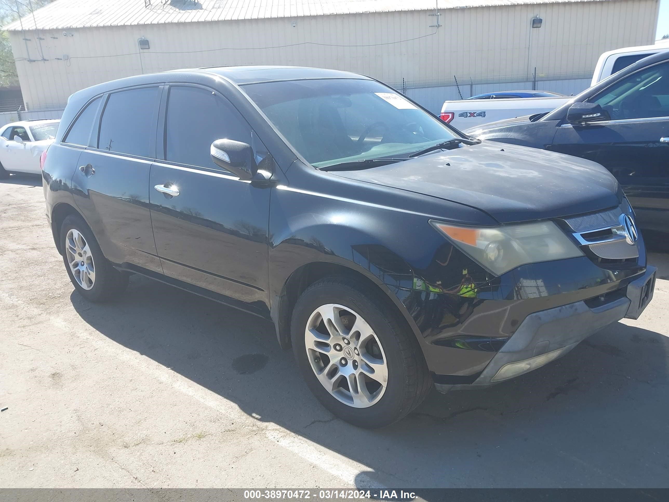 ACURA MDX 2007 2hnyd28277h522469