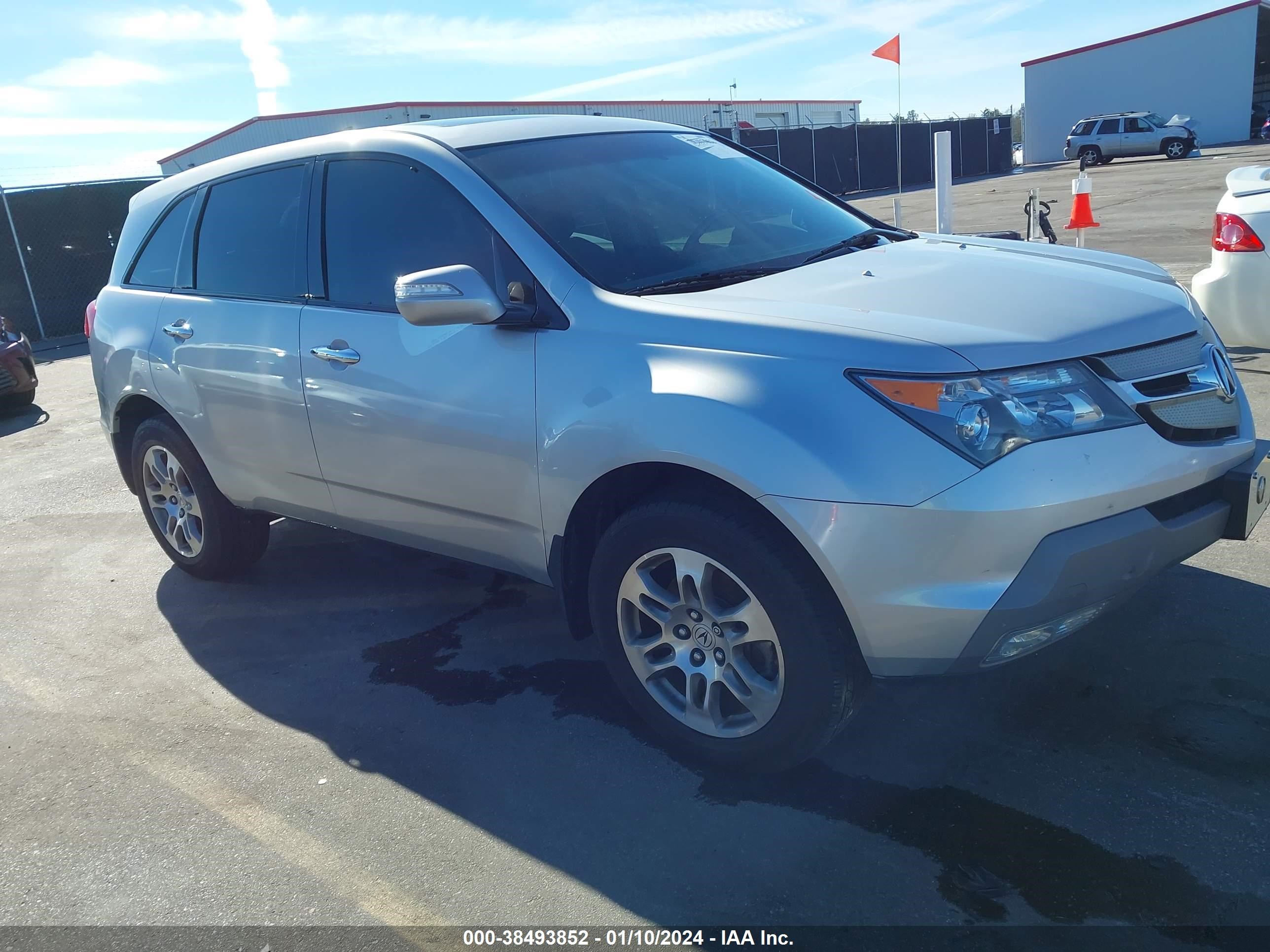 ACURA MDX 2007 2hnyd28277h529325