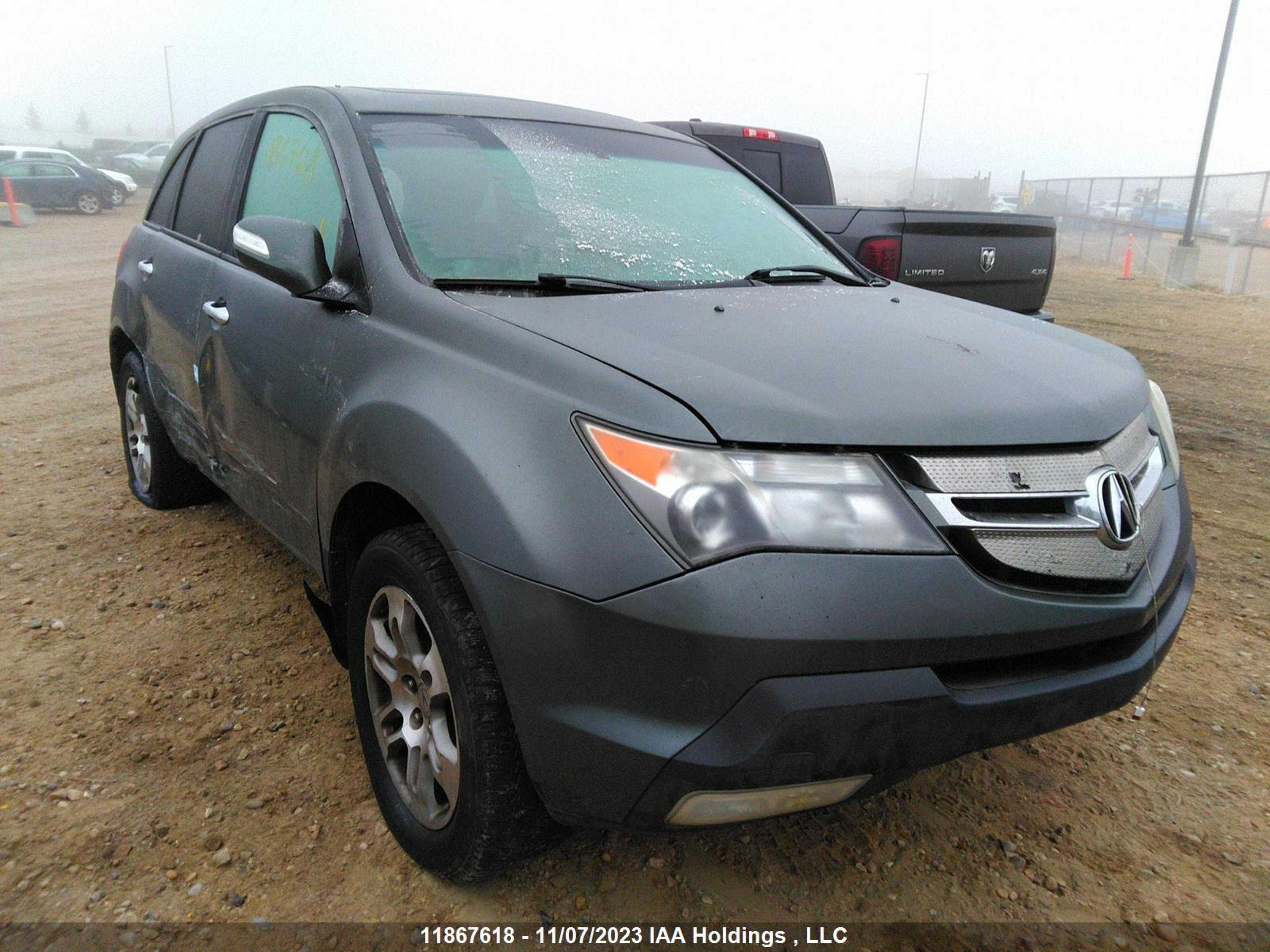 ACURA MDX 2008 2hnyd28278h502000