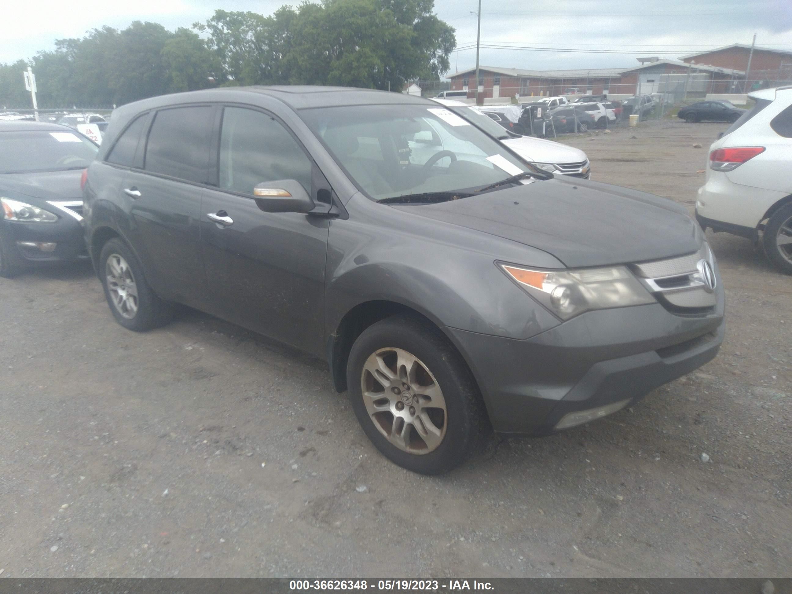 ACURA MDX 2008 2hnyd28278h516558