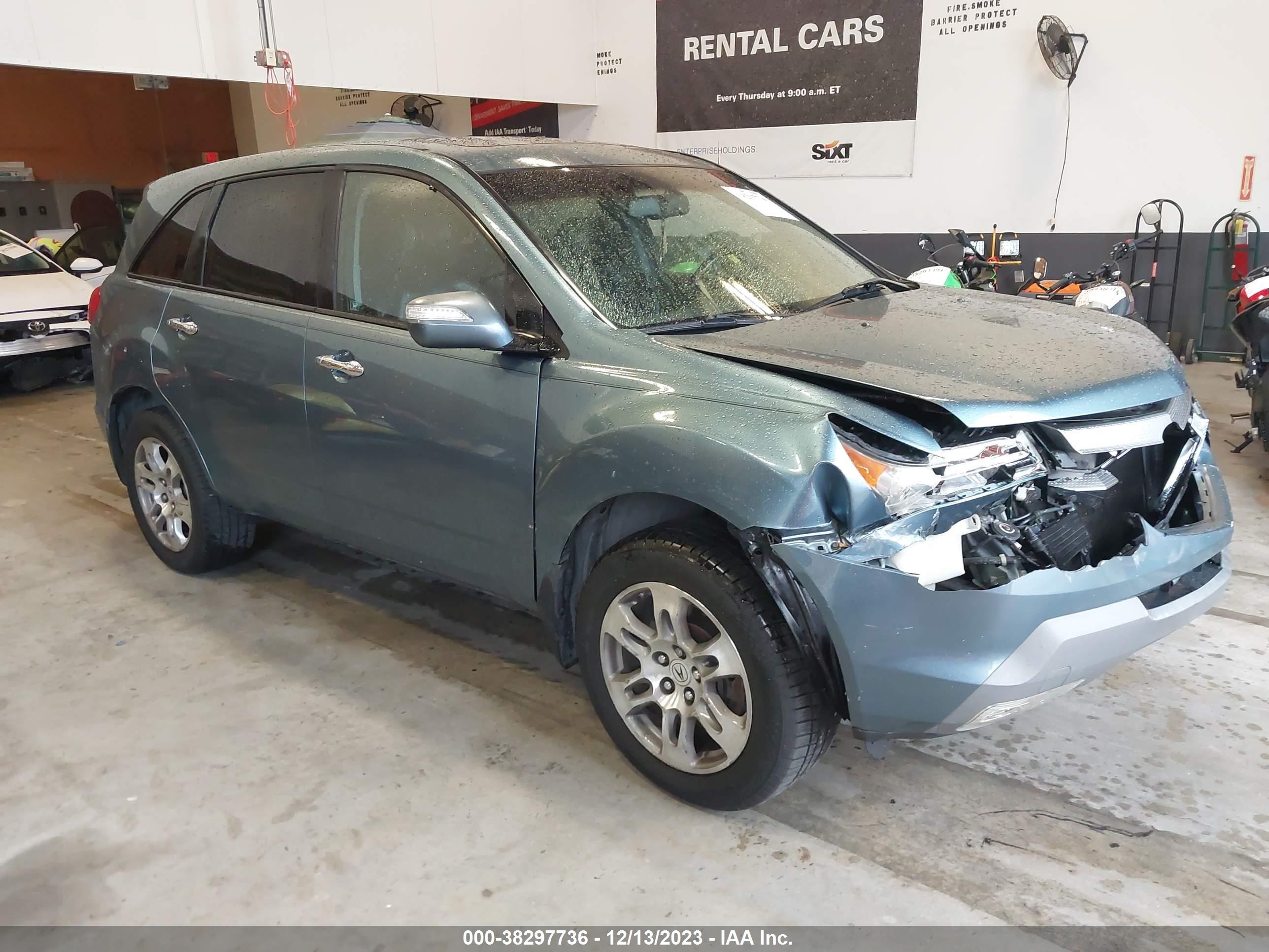 ACURA MDX 2008 2hnyd28278h540648