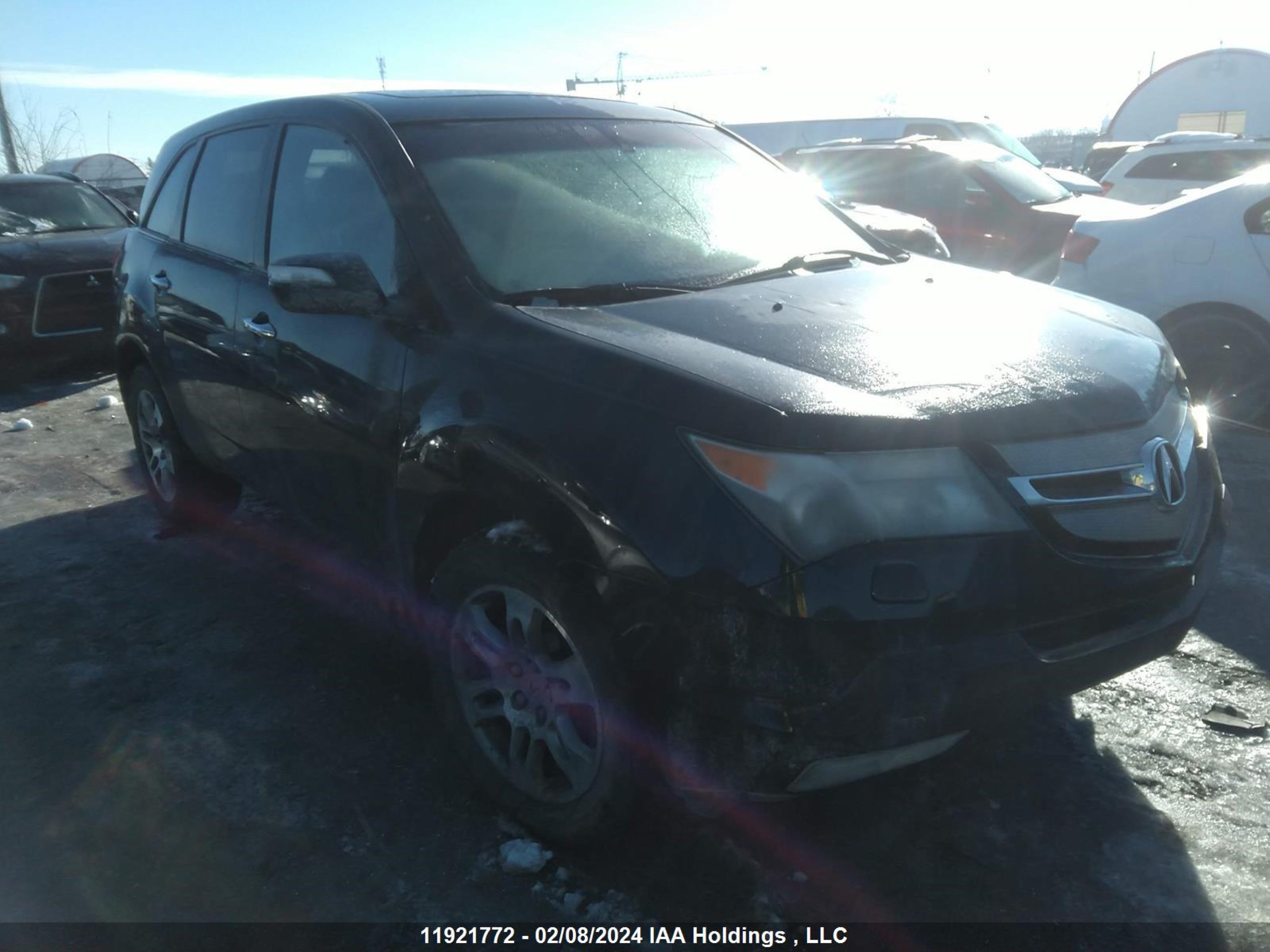 ACURA MDX 2008 2hnyd28288h006459