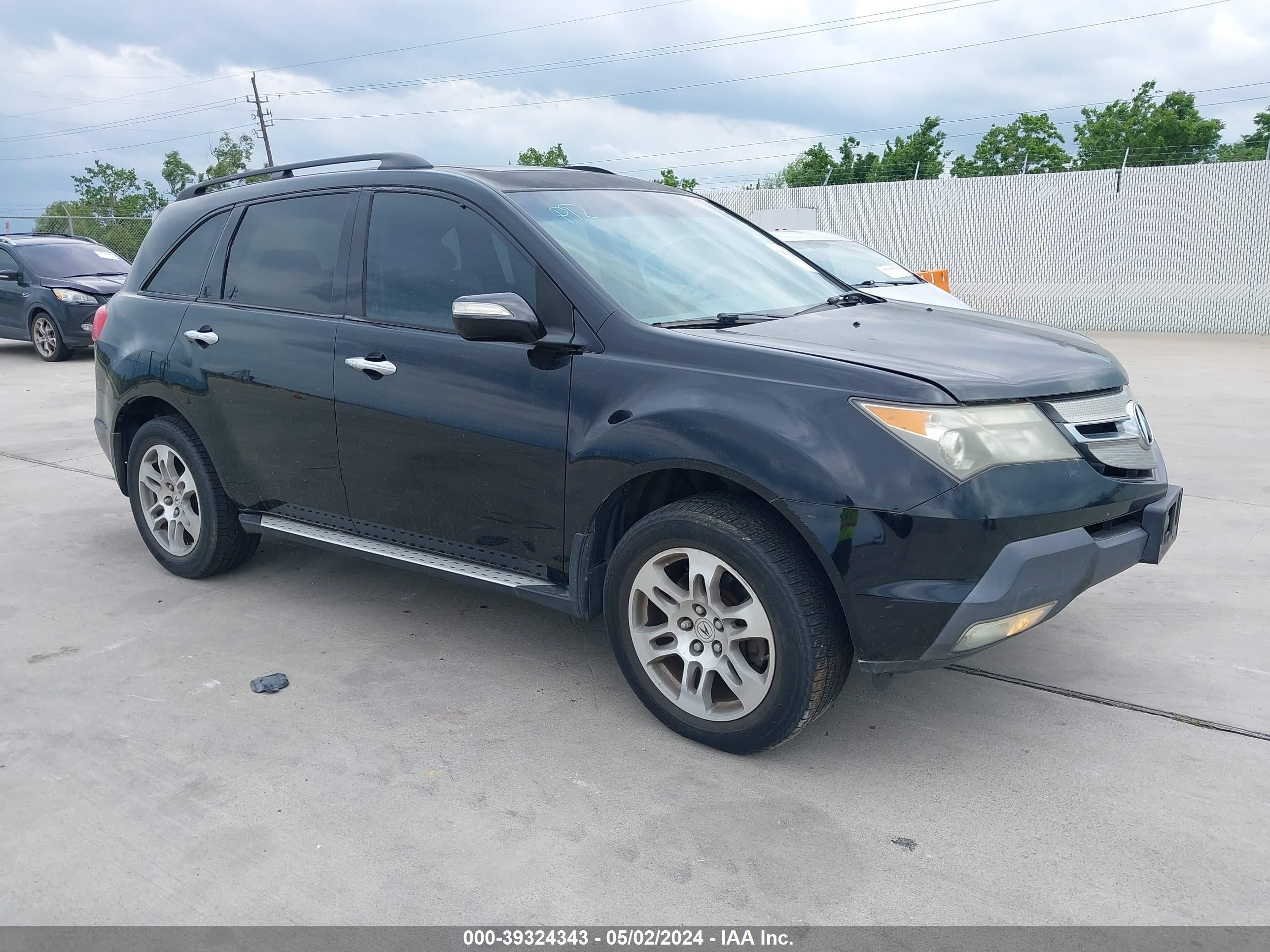 ACURA MDX 2008 2hnyd28288h512339