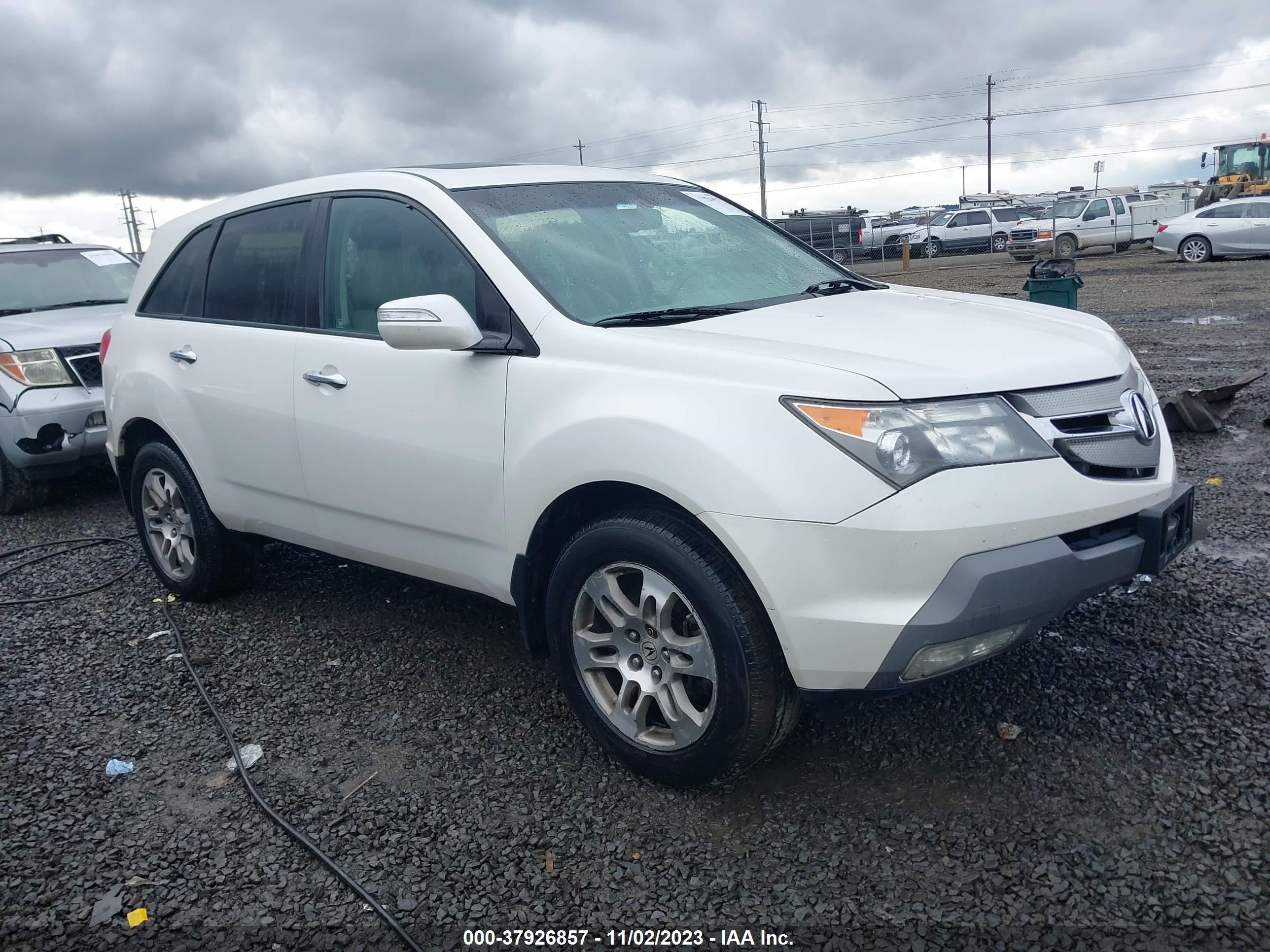 ACURA MDX 2008 2hnyd28288h520005