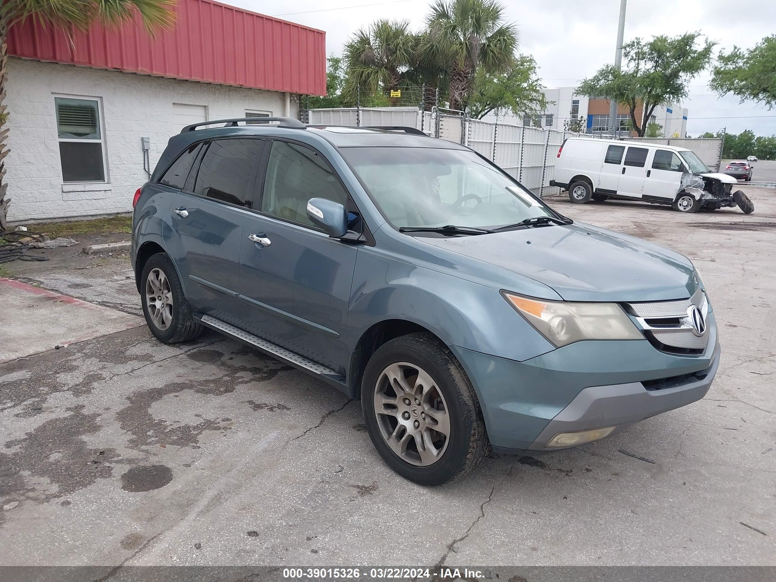 ACURA MDX 2008 2hnyd28288h531389