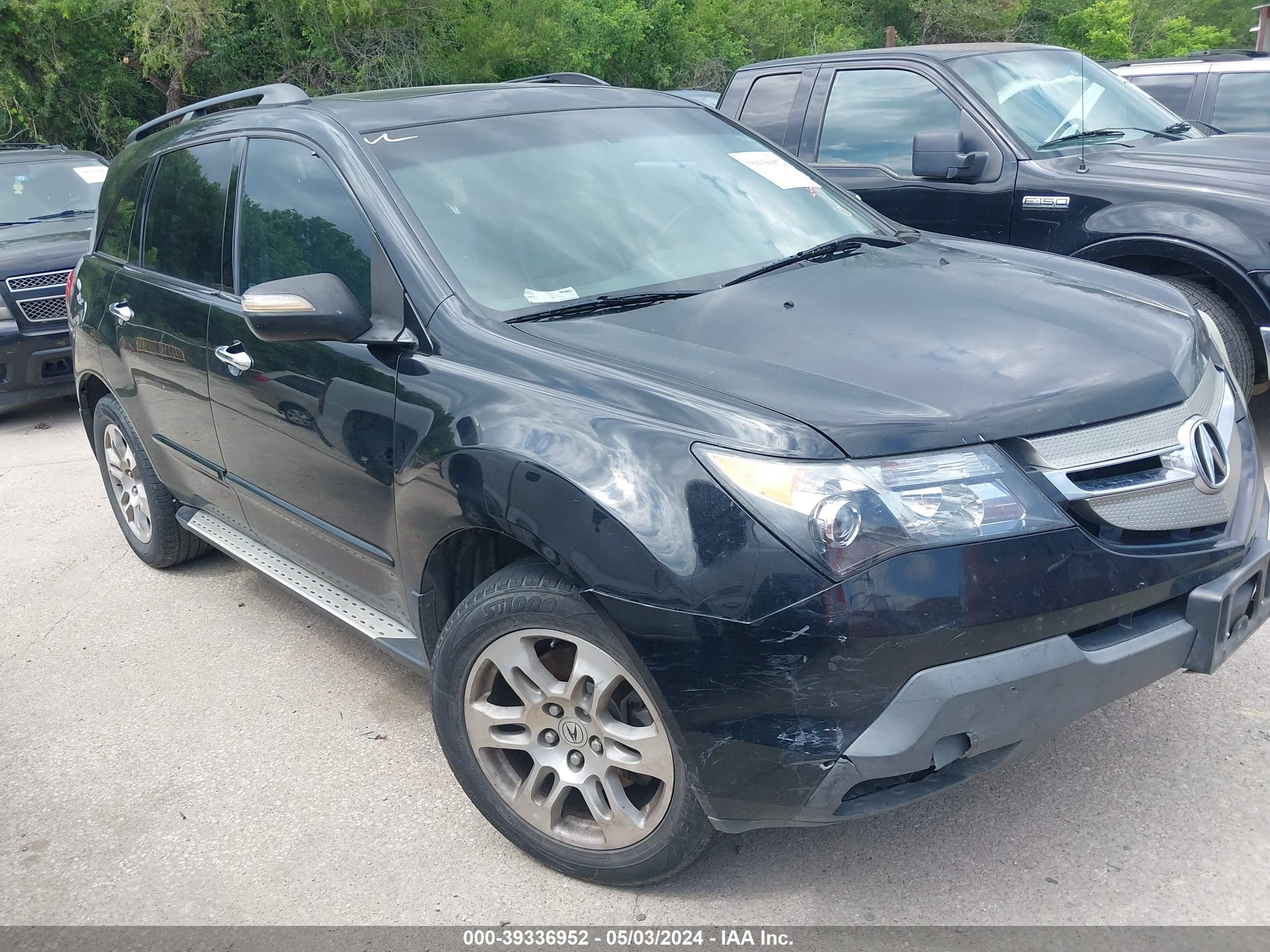 ACURA MDX 2009 2hnyd28289h500595