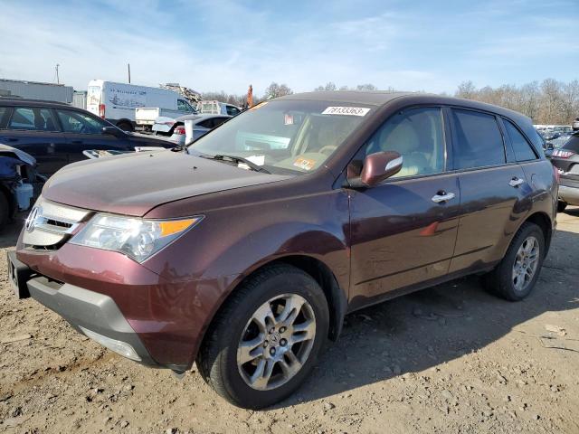 ACURA MDX 2009 2hnyd28289h530034