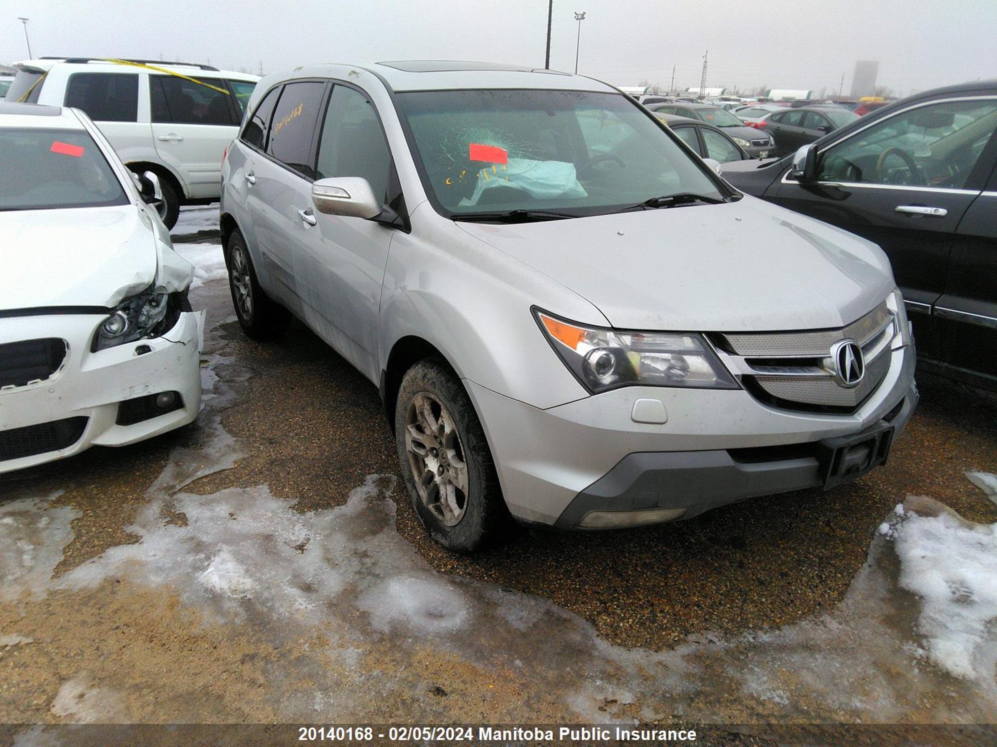 ACURA MDX 2009 2hnyd28299h006357