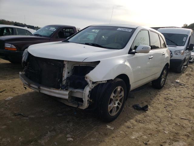 ACURA MDX 2008 2hnyd282x8h539557