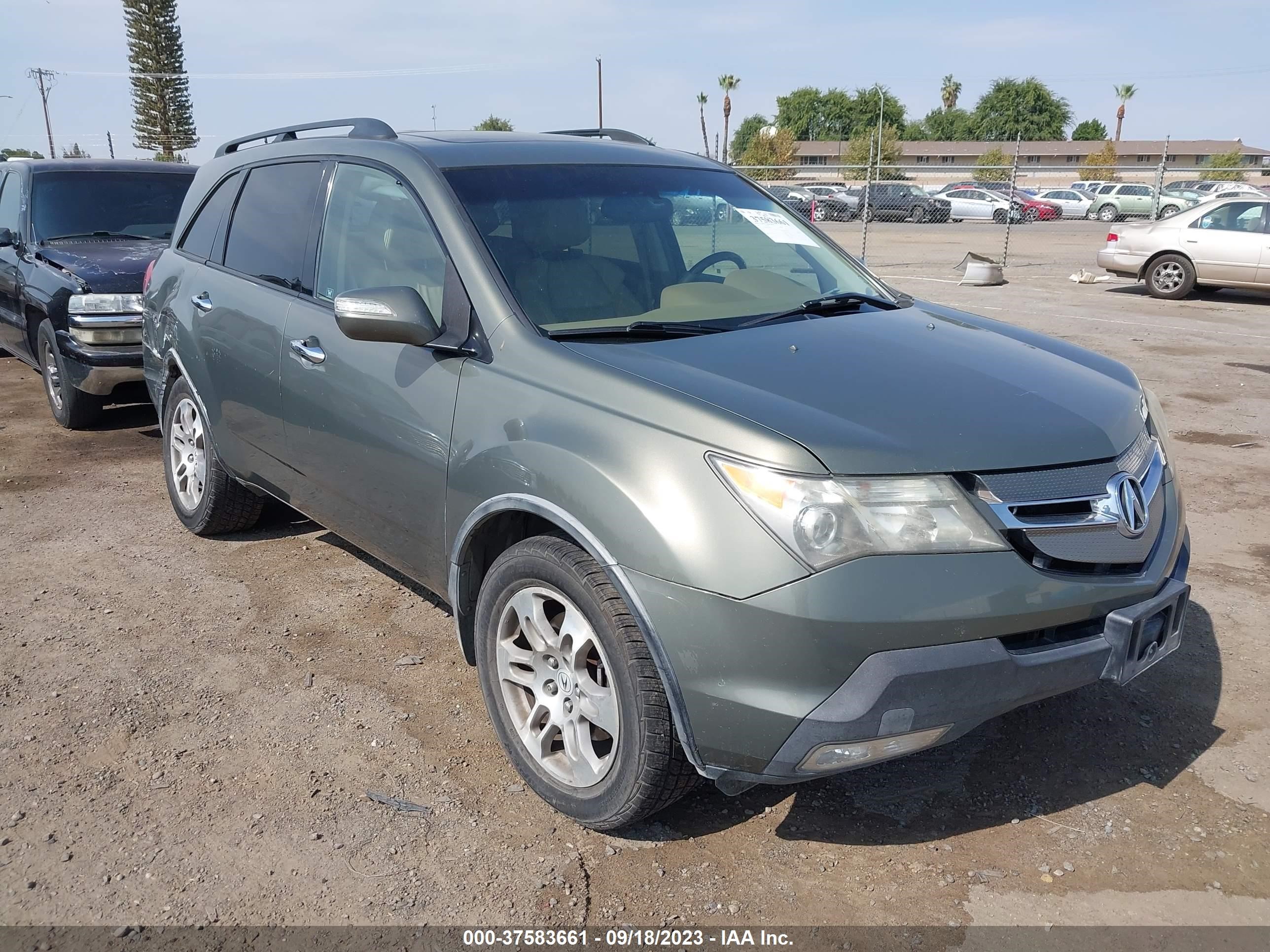 ACURA MDX 2007 2hnyd28307h510379