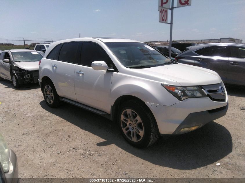 ACURA MDX 2007 2hnyd28307h547030