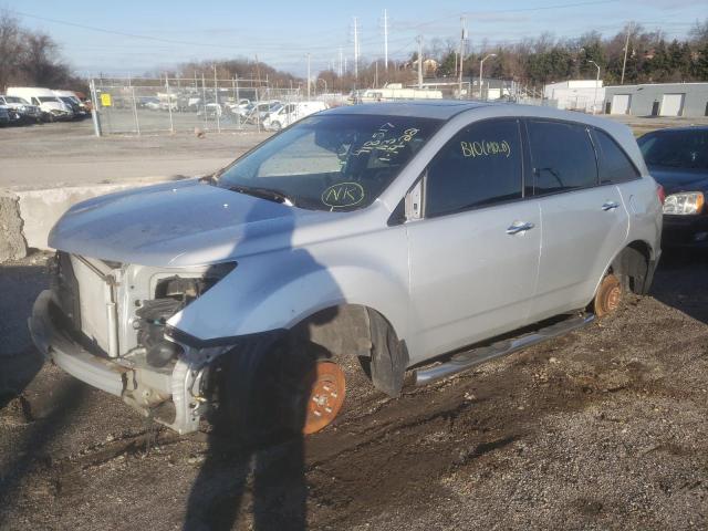 ACURA MDX TECHNO 2008 2hnyd28308h504454